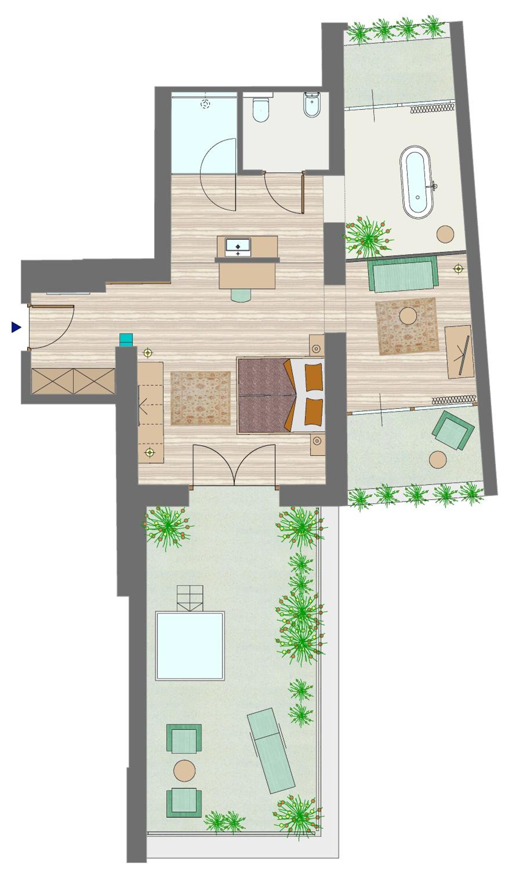 Deluxe Suite with Spa Bath photo 3