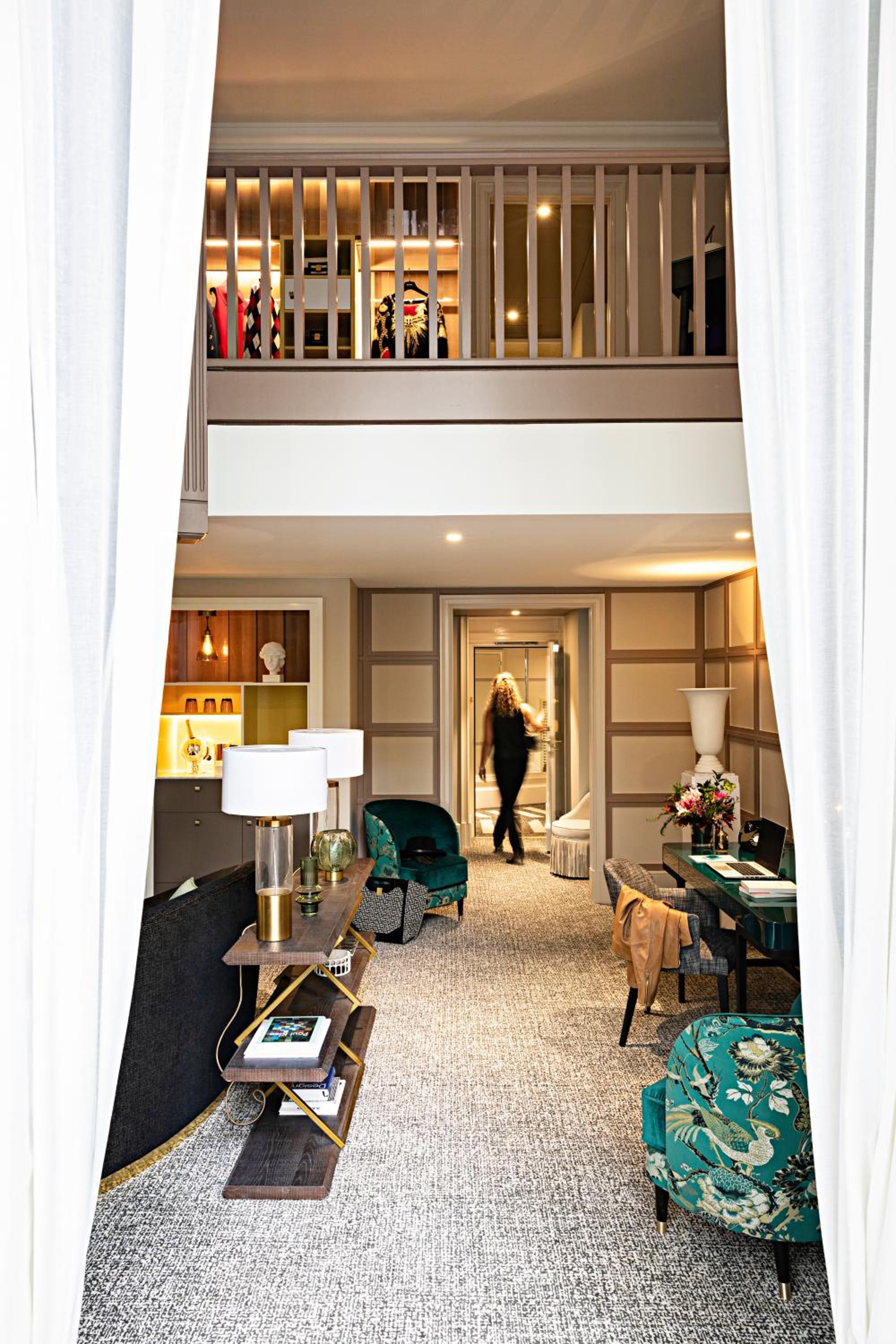 Suite Opéra Lit King-Size en Duplex avec Salon et Balcon