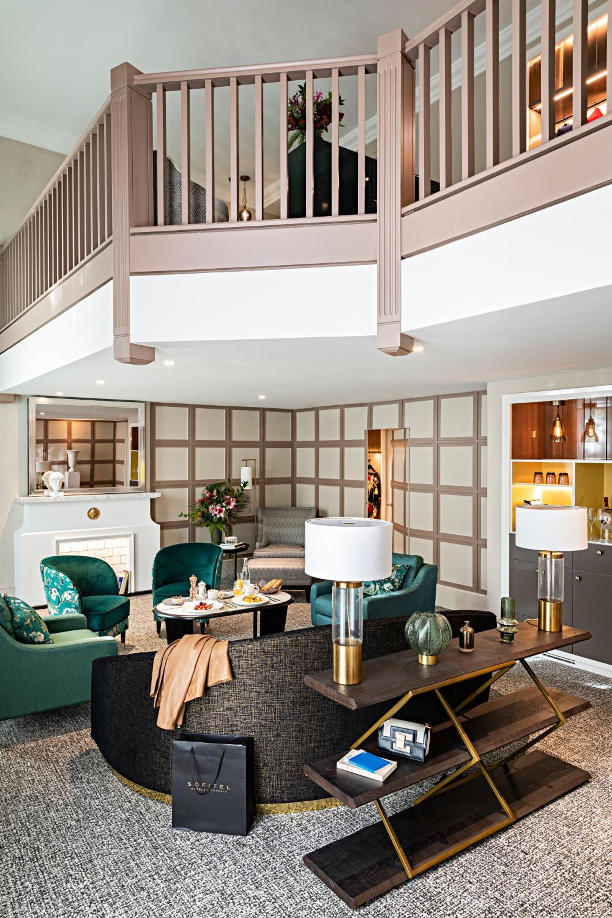 Suite Opéra Lit King-Size en Duplex avec Salon et Balcon