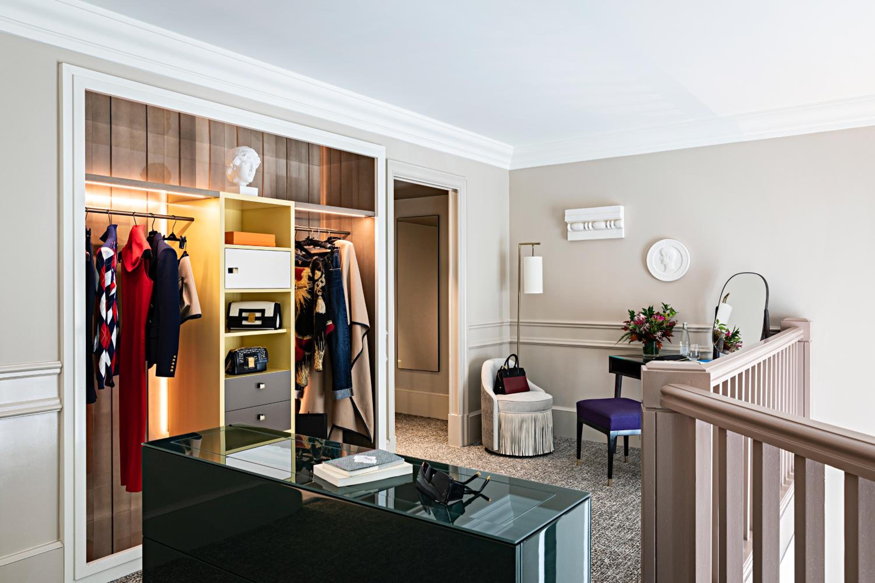 Suite Opéra Lit King-Size en Duplex avec Salon et Balcon