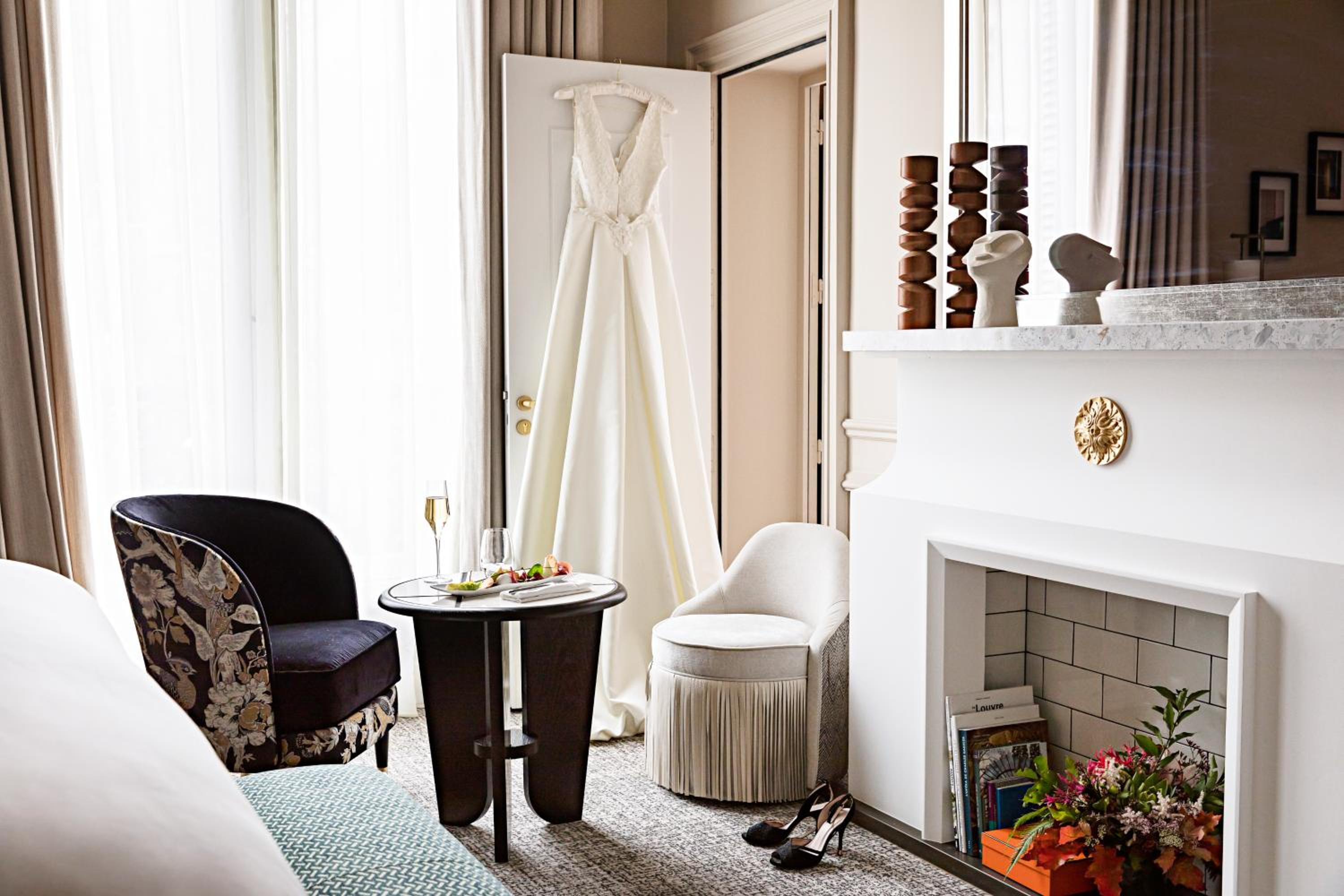 Opera Suite with One King Bed and Separate Large Living Room - Boulevard or Rue Scribe View photo 3