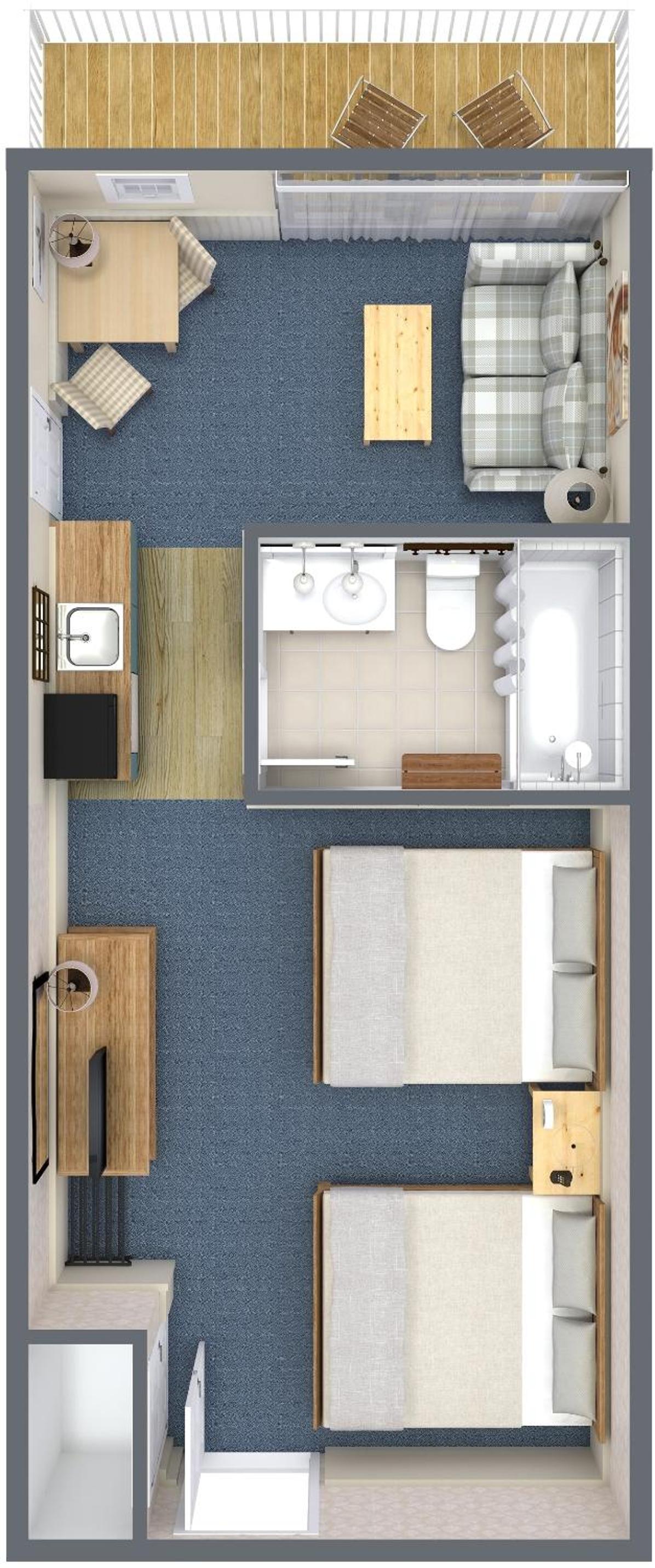 Deluxe Queen Suite - Photo 6