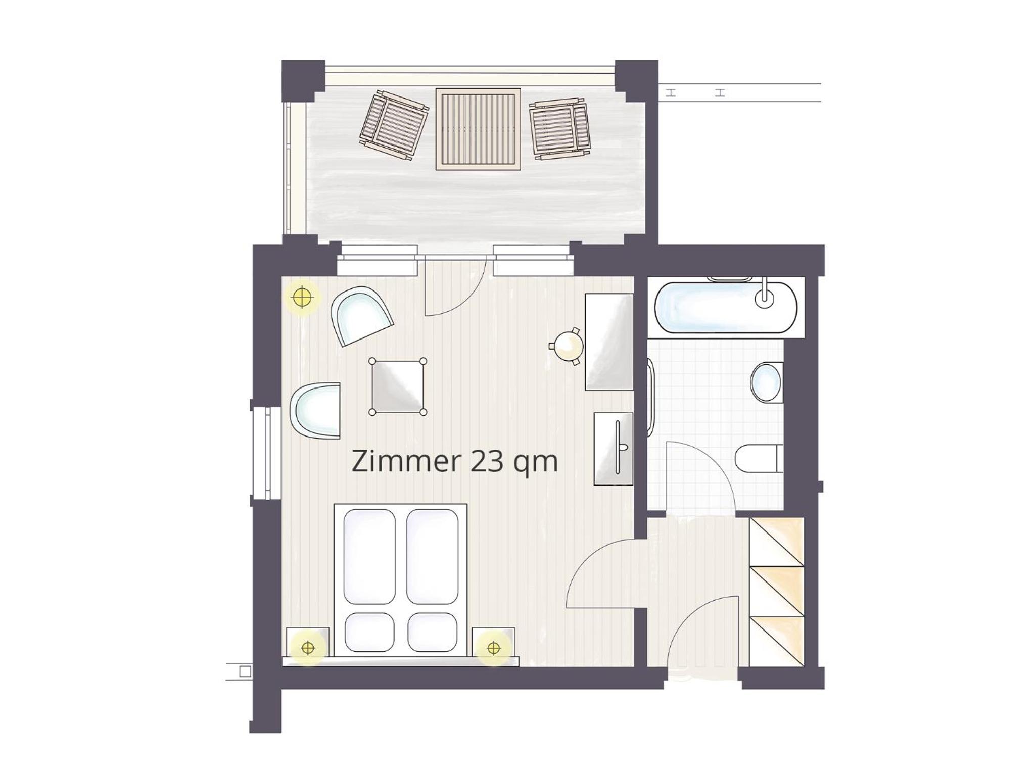 Double Room with Balcony and Sea View photo 3