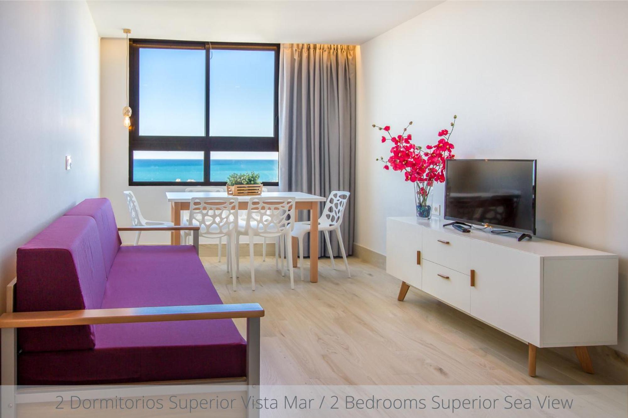 Apartamento Superior de Dos Habitaciones con Vista al Mar