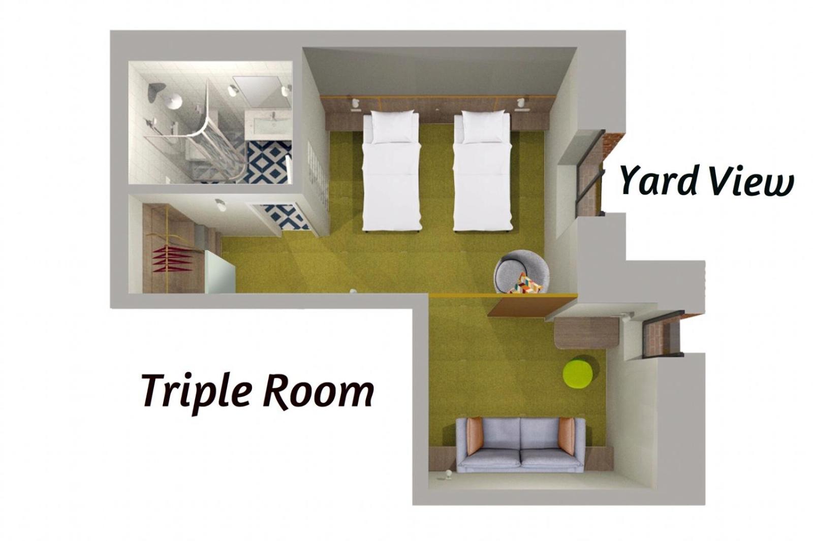 Superior Twin Room with Garden View photo 2