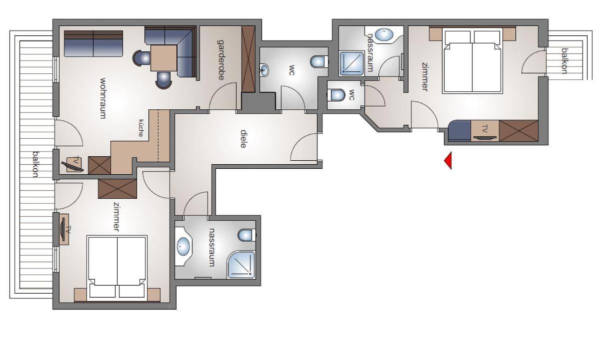 Apartment with Mountain View photo 2