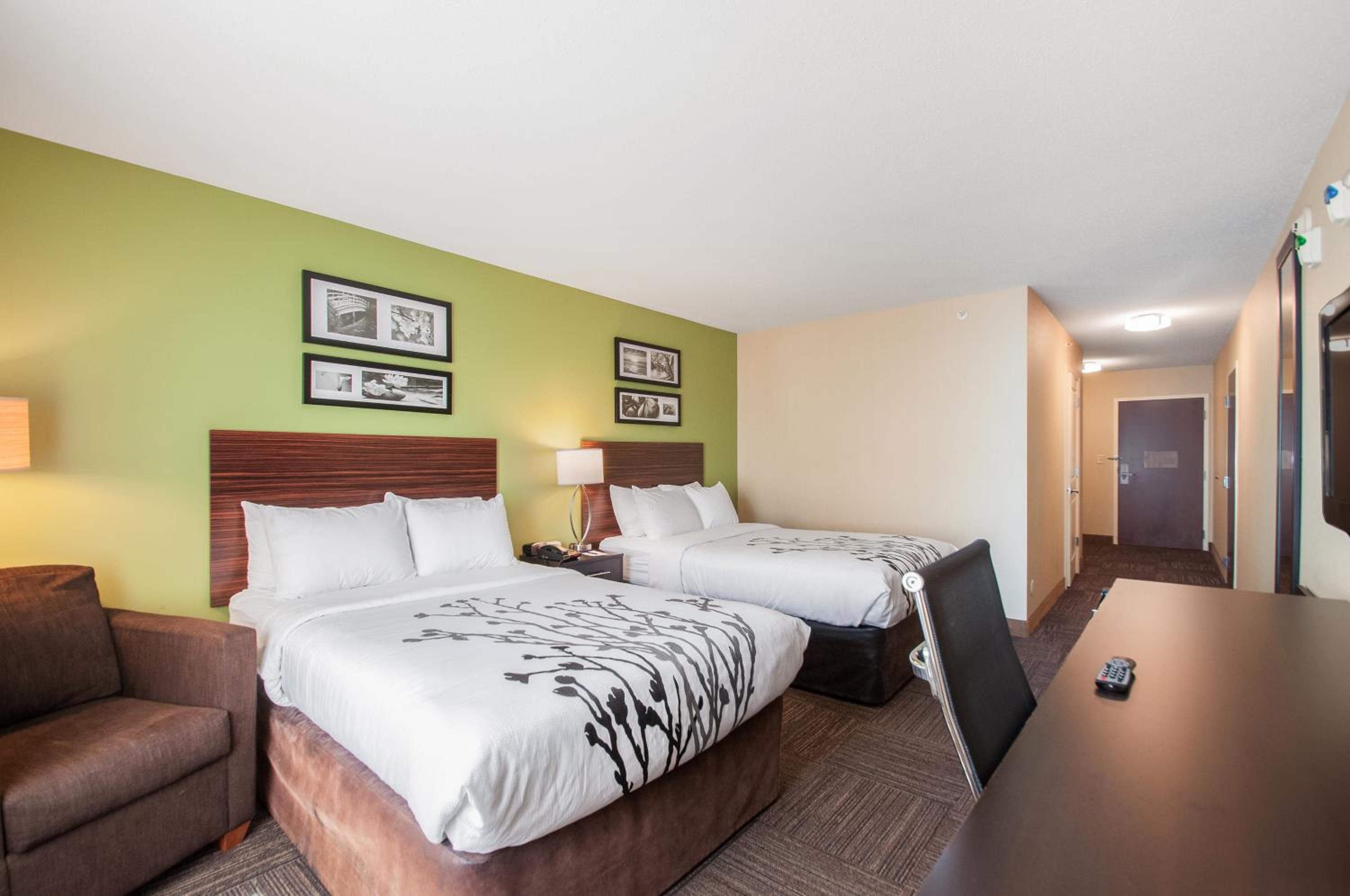 Double Room with Two Double Beds - Accessible/Non-Smoking - Photo 1