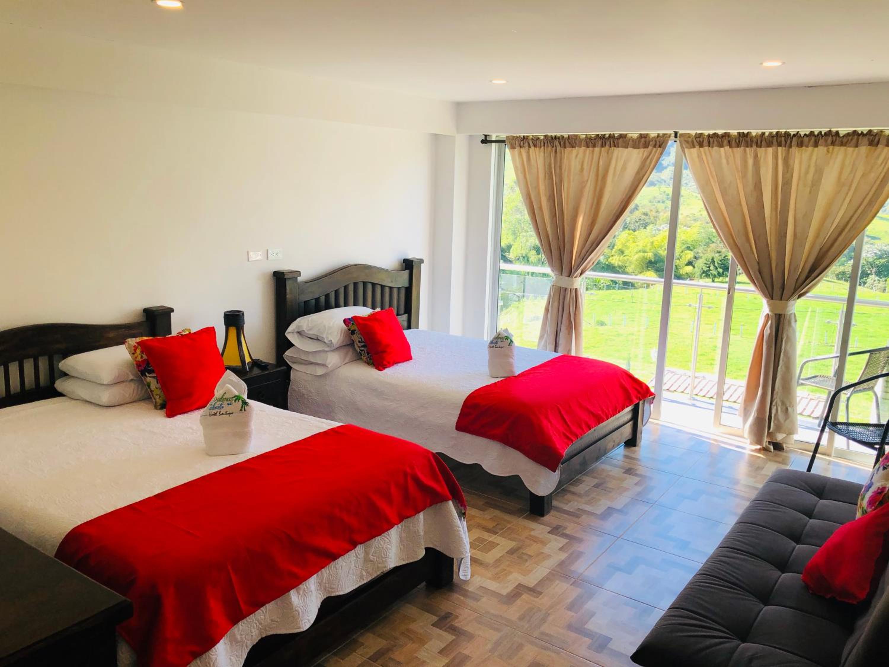 Quadruple Room with Private Bathroom