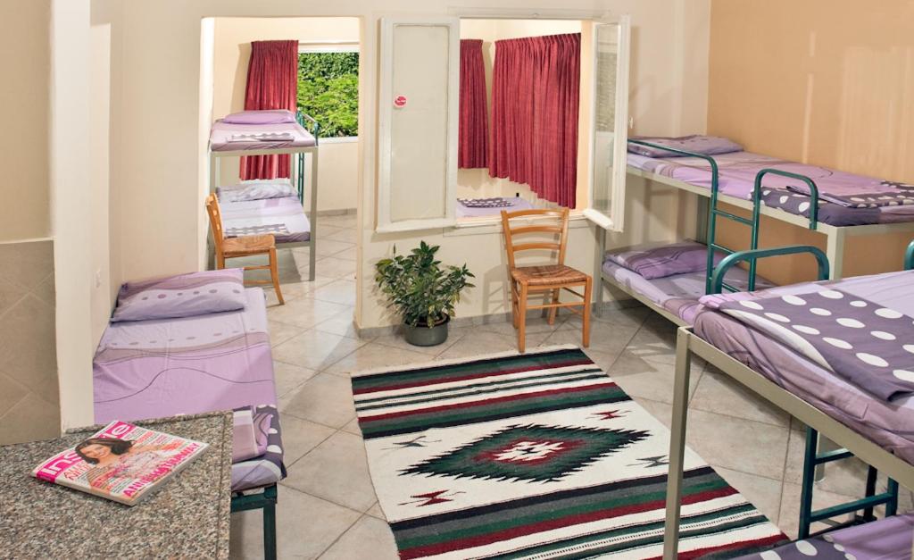 Bed in 8-Bed Female Dormitory Room