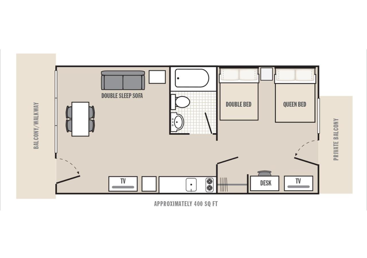 Deluxe One-Bedroom Suite (4 adults + 2 children) photo 3