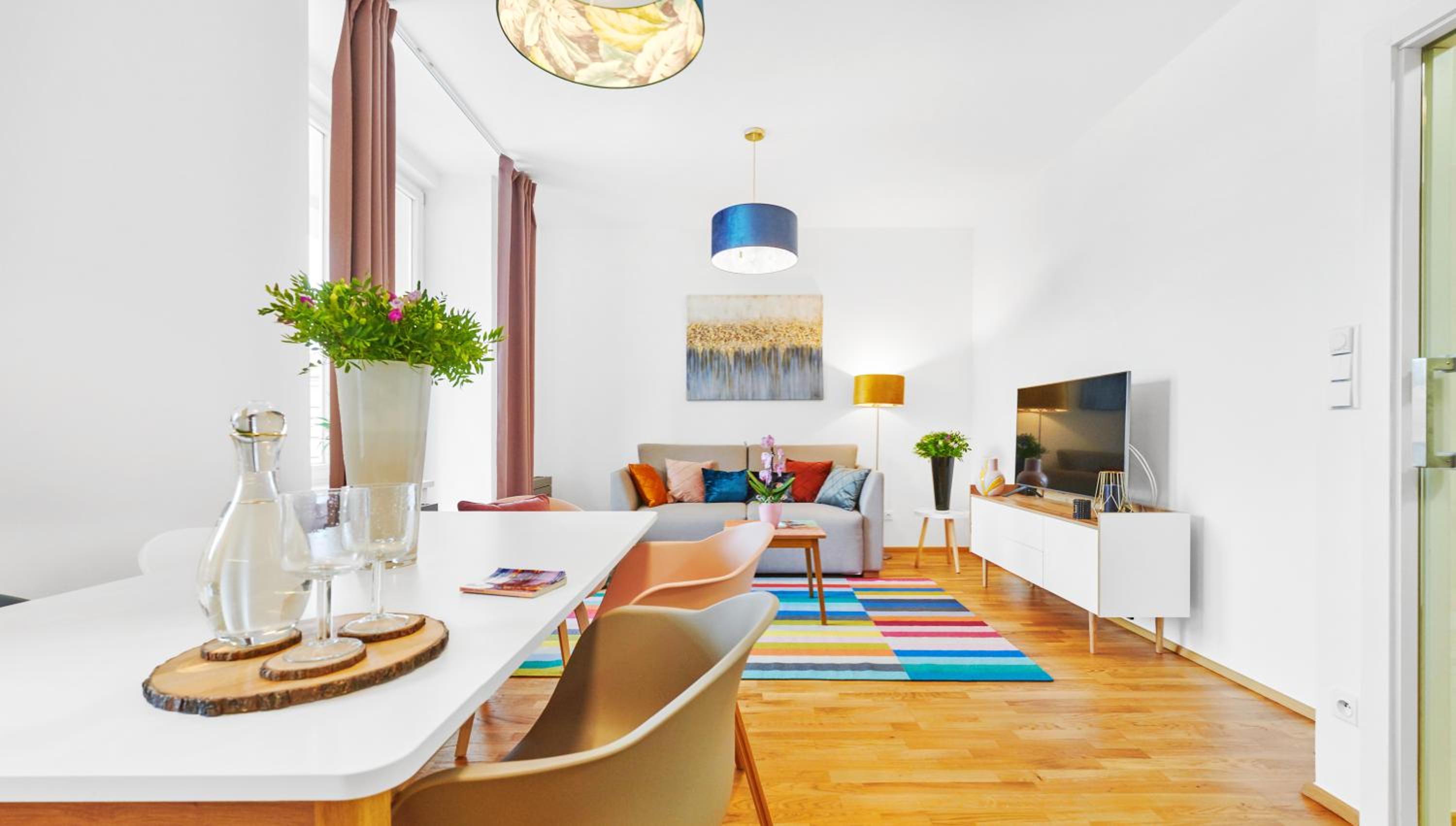 Three-Bedroom Apartment with Terrace