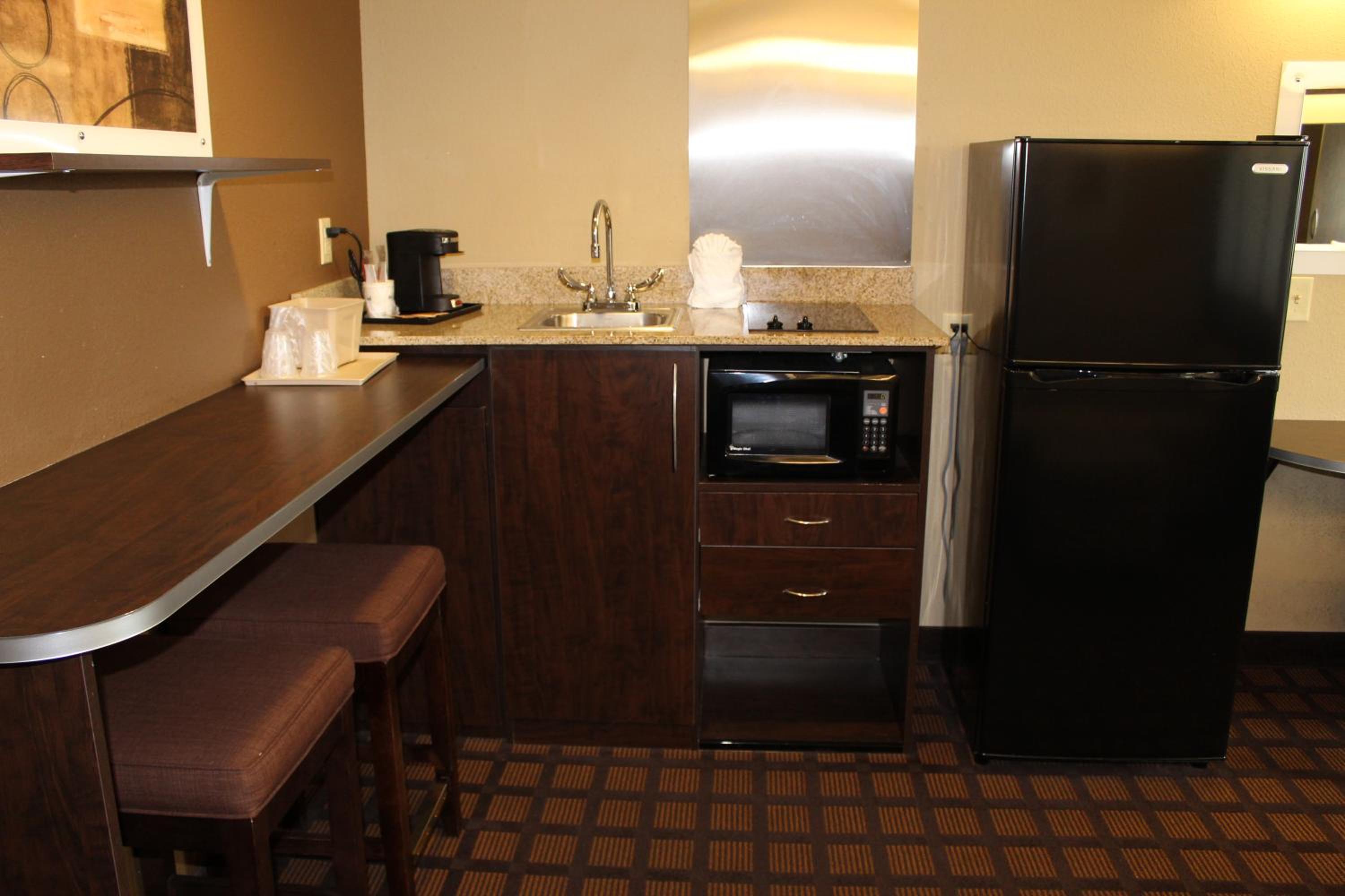 1 Queen Bed, Efficiency Suite, Non-Smoking photo 2