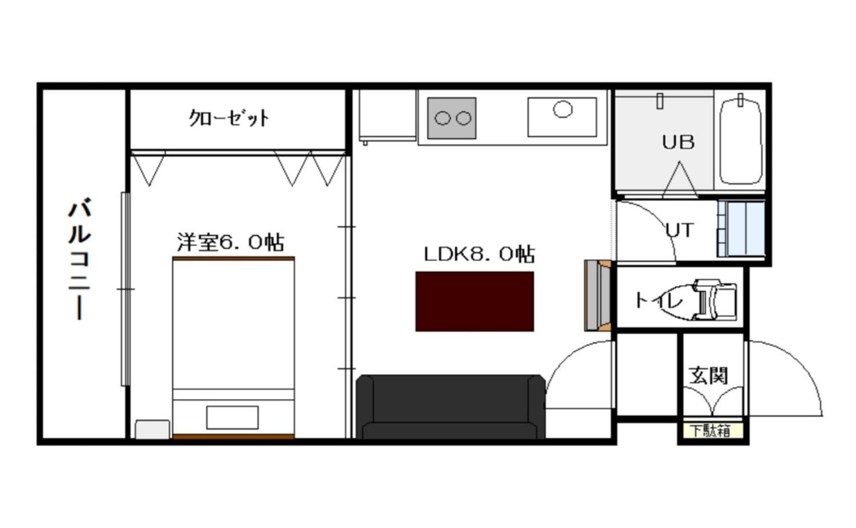 Two-Bedroom Apartment - Photo 2