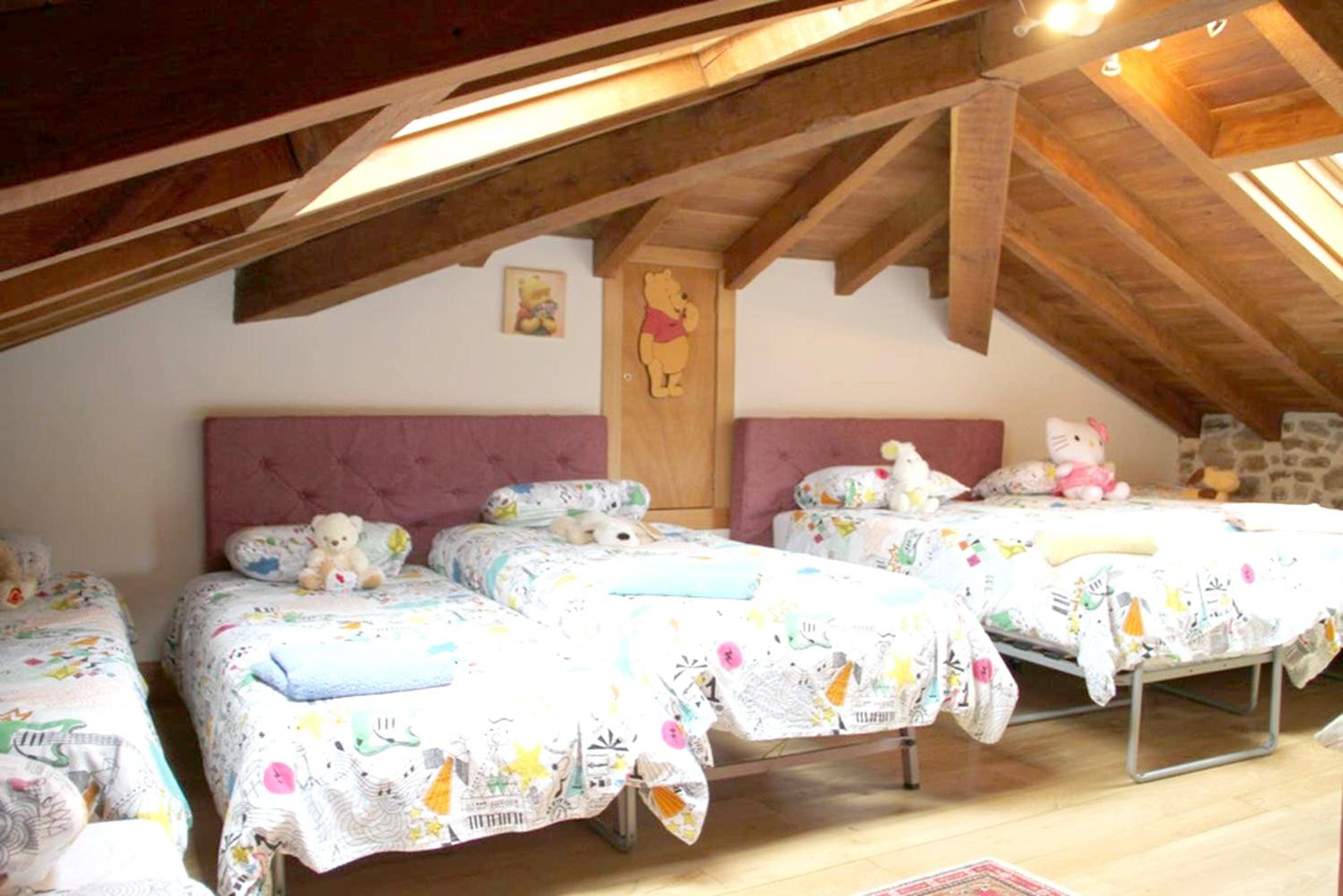 Casa de vacaciones de seis habitaciones.