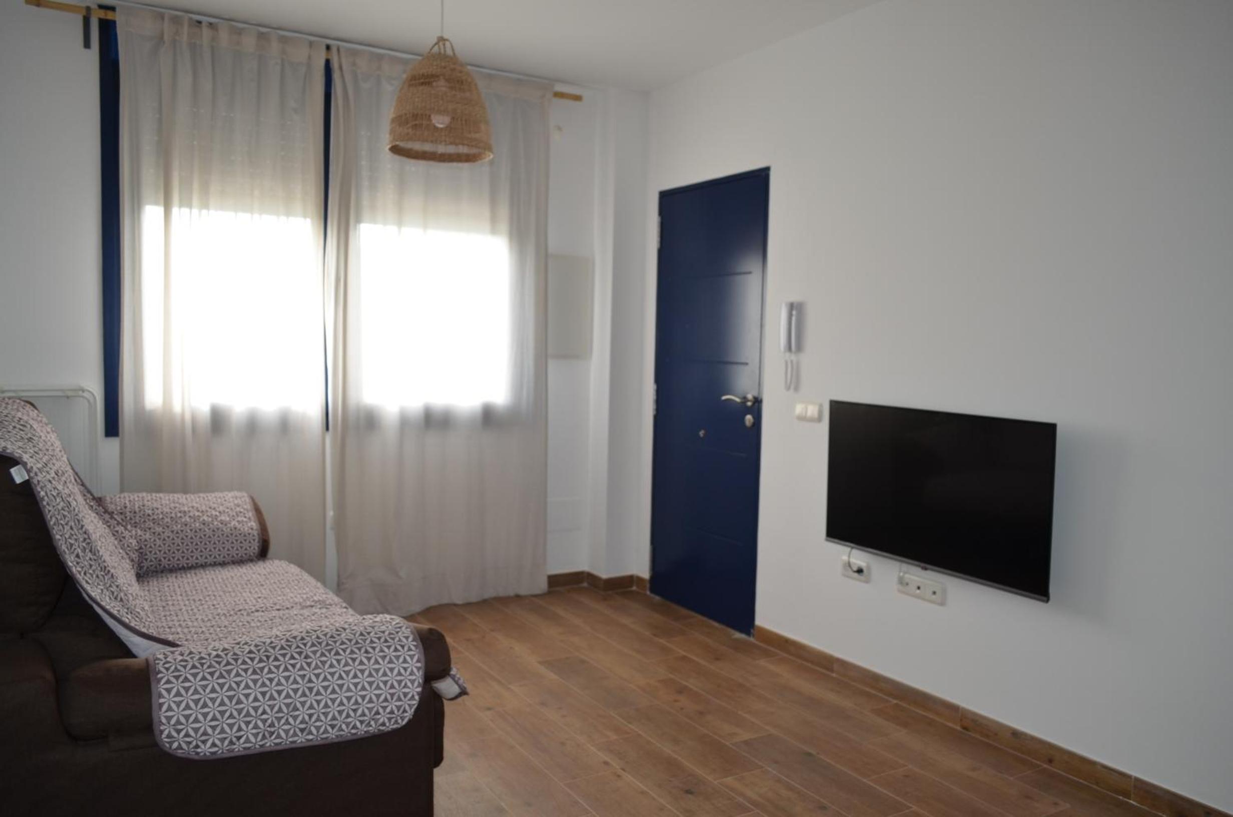 Apartamento con vista a la piscina