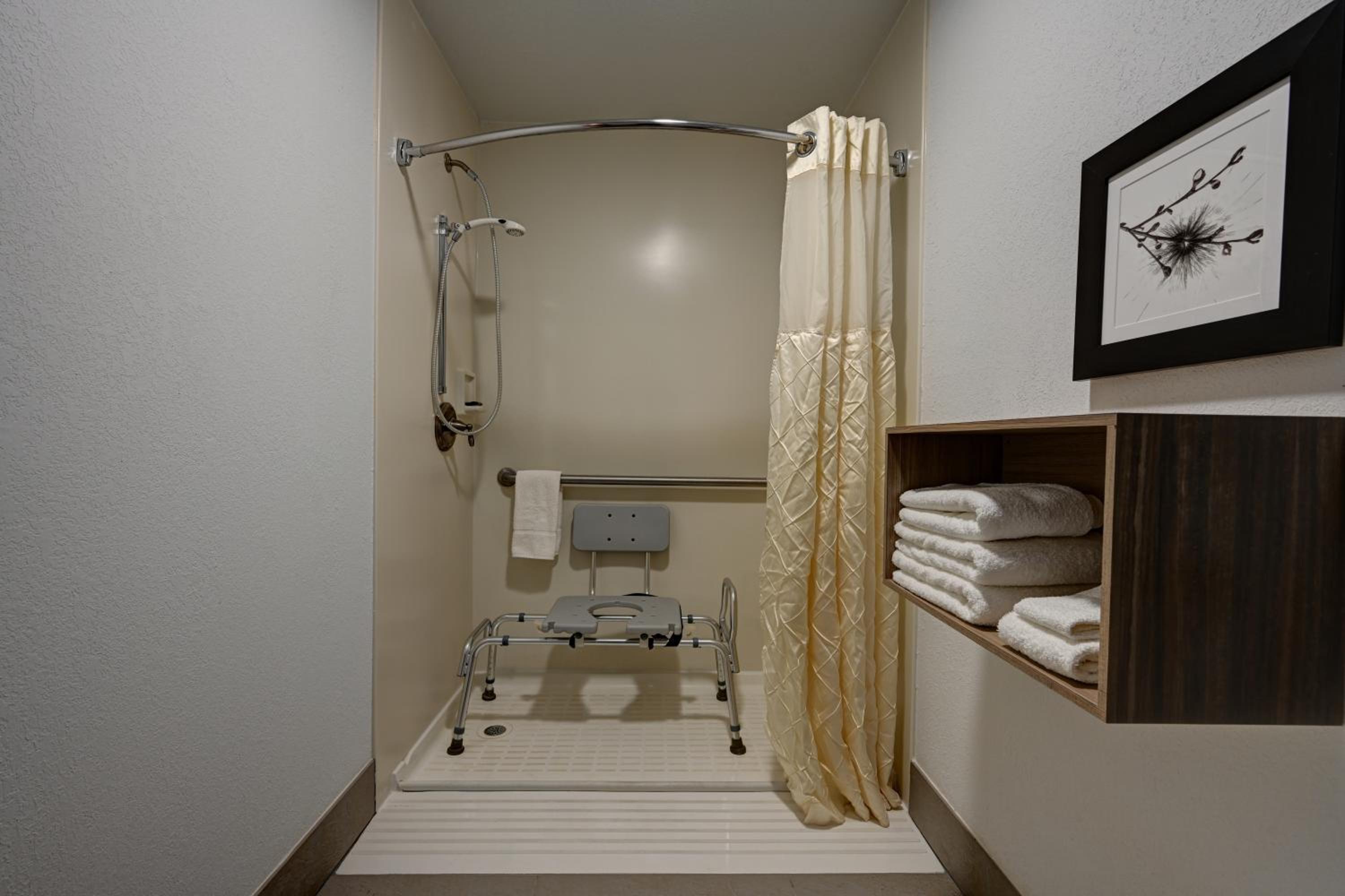 Queen Room with Roll-In Shower - Disability Access/Non-Smoking photo 3