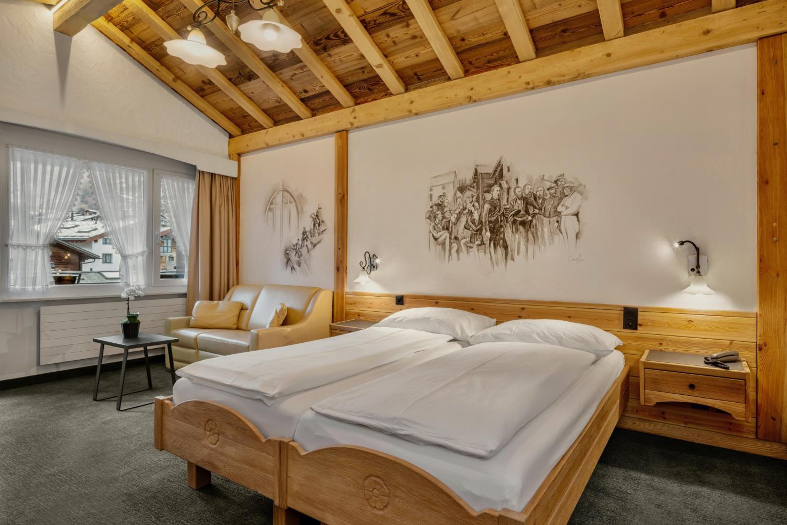 Twin Room with Matterhorn View - Photo 20