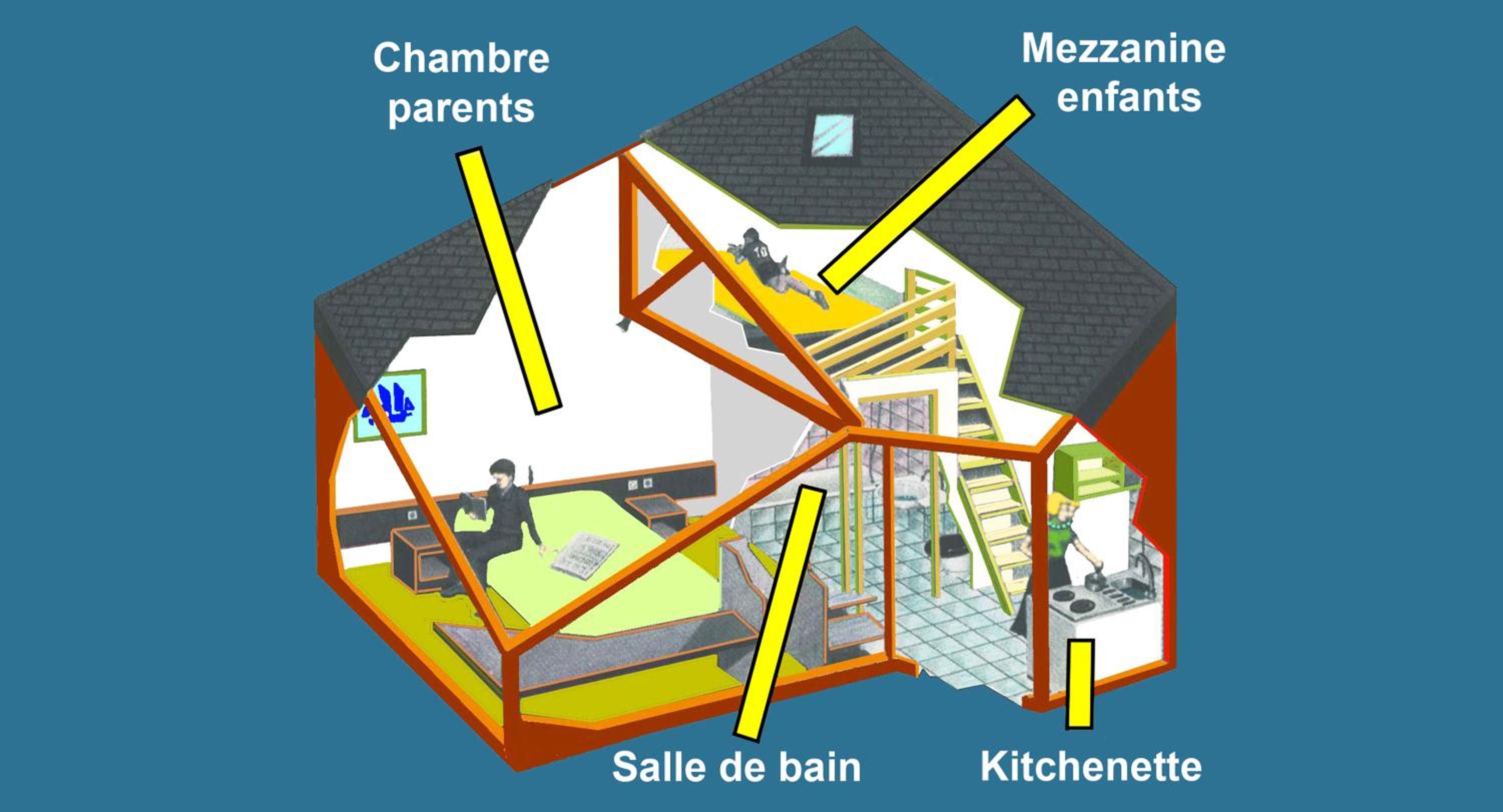 Familial Studio in Bungalow - Photo 5