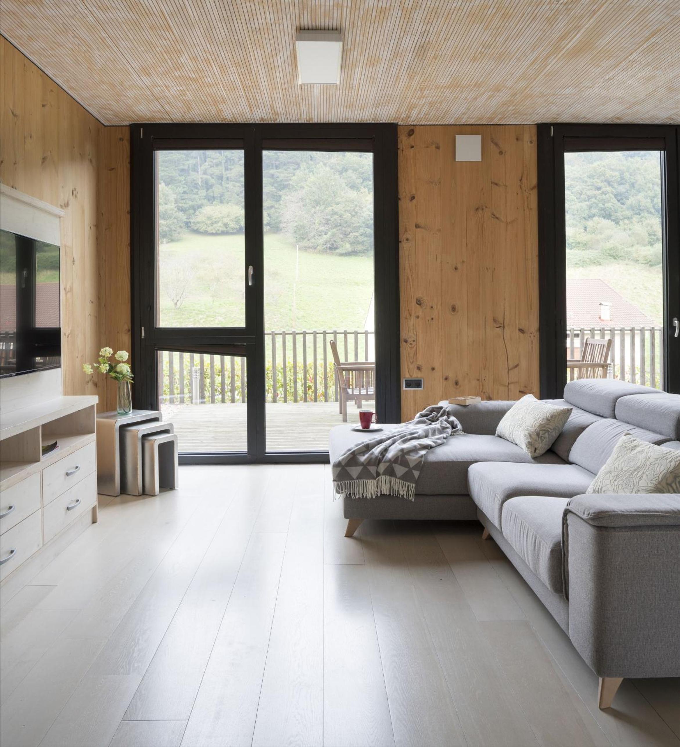 Apartamento con vista al jardín