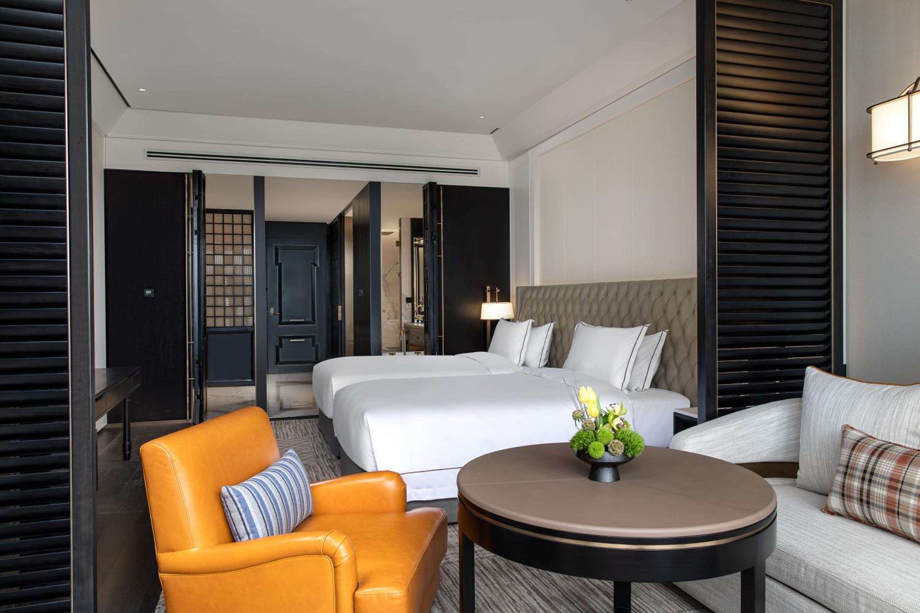Garden View twin bed room with balcony photo 1