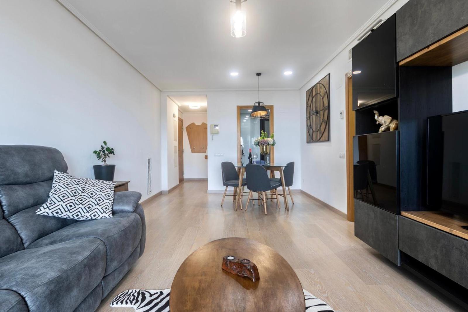 Apartamento de dos habitaciones