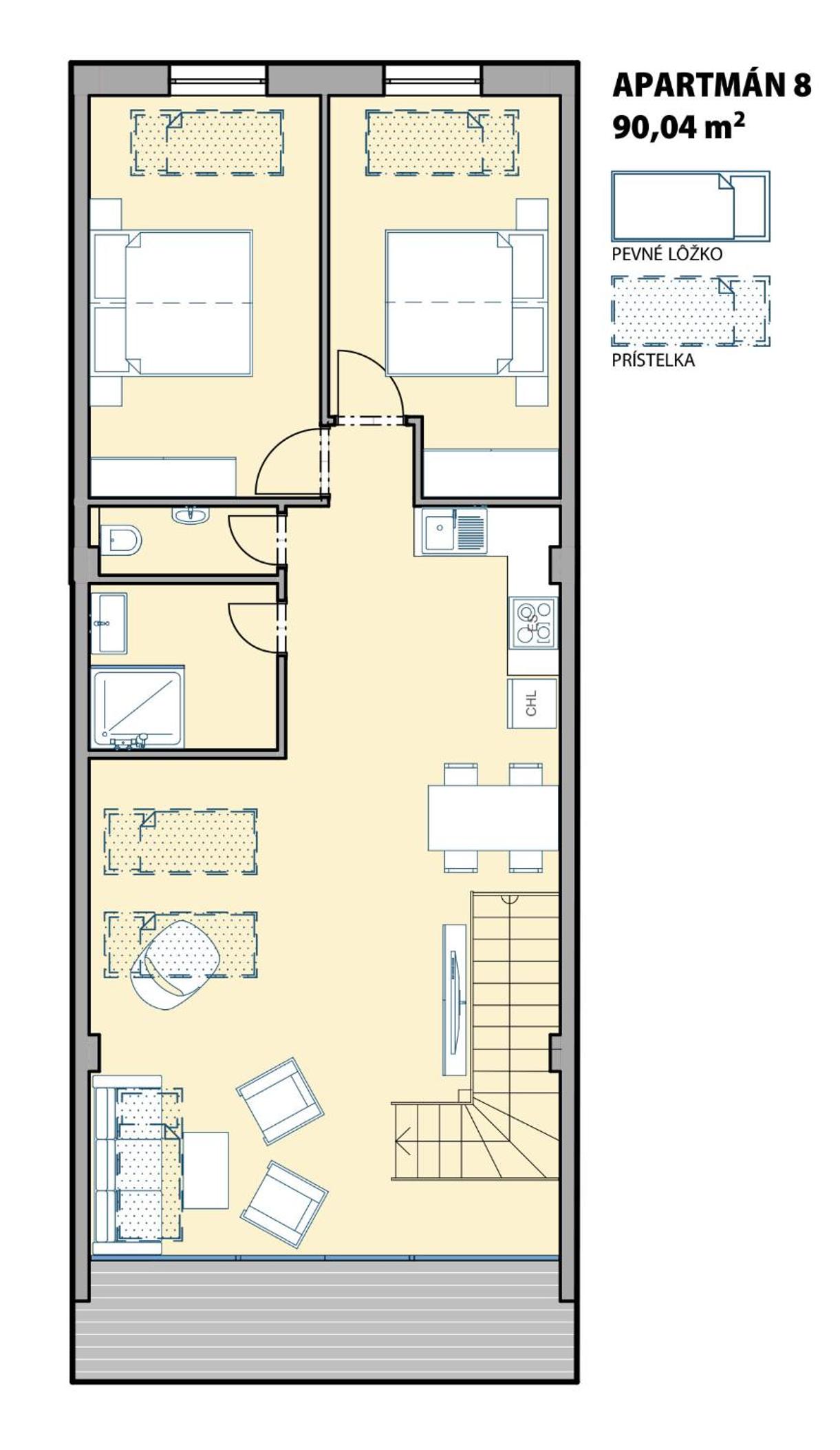 Two-Bedroom Apartment