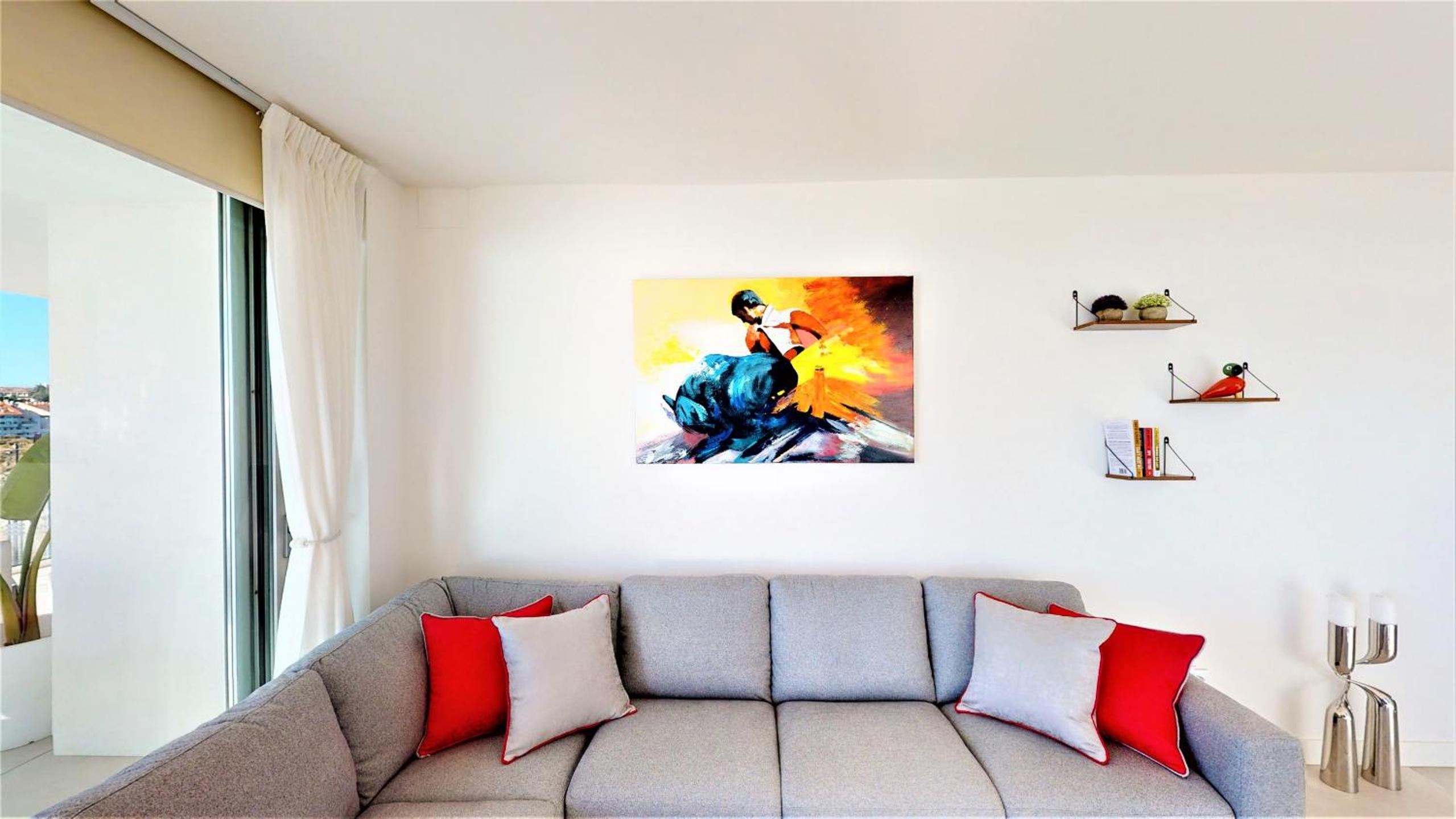 Apartamento con vista al mar