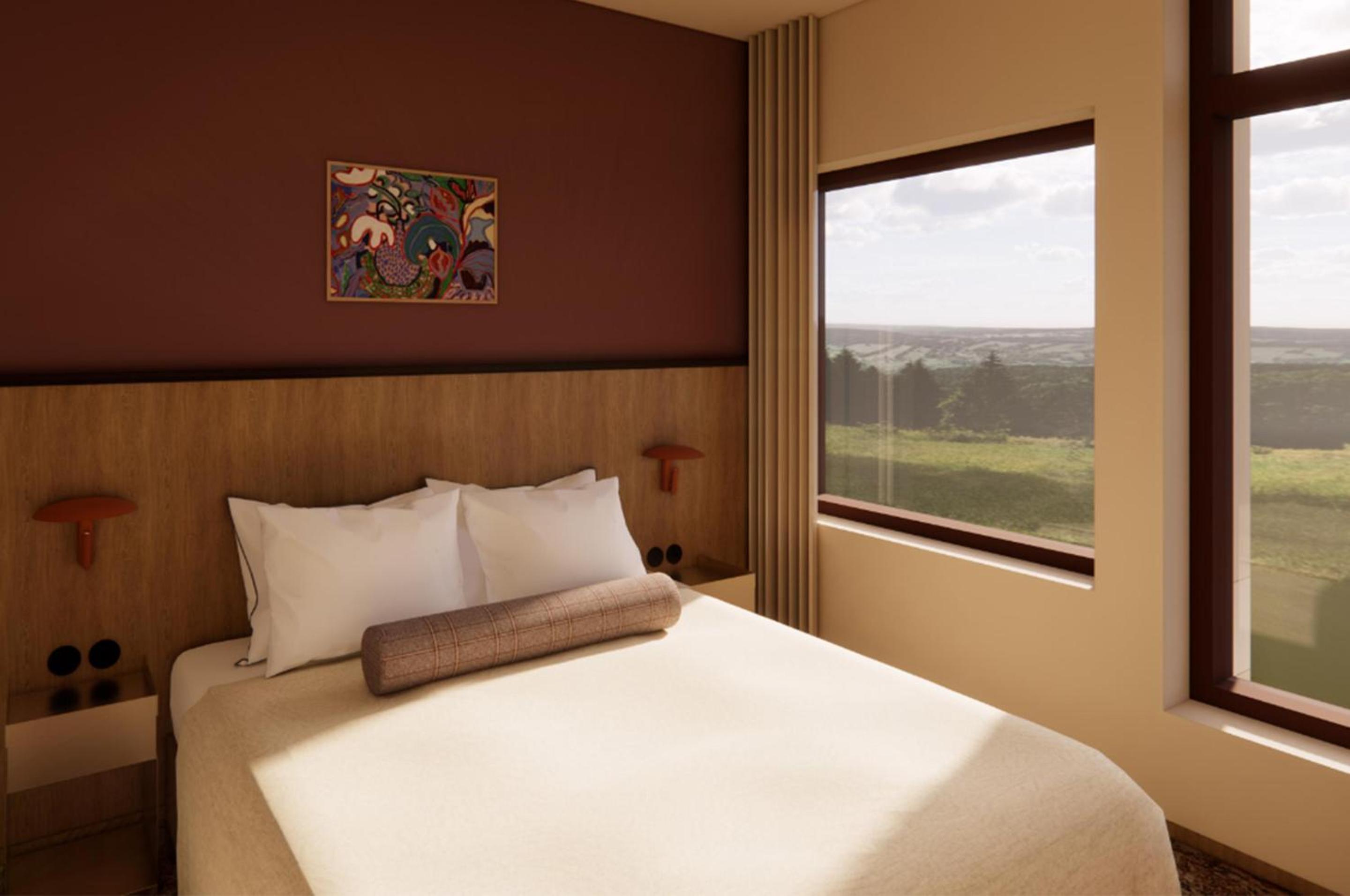 Junior Suite with Two Single Beds and Sea View - Non-Smoking