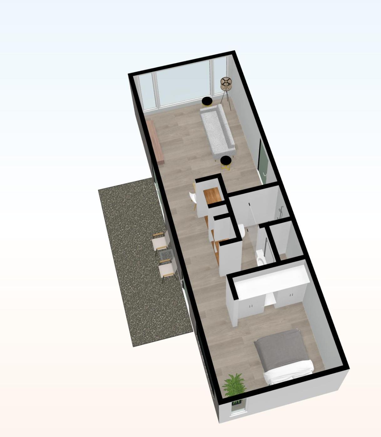 One-Bedroom House photo 2