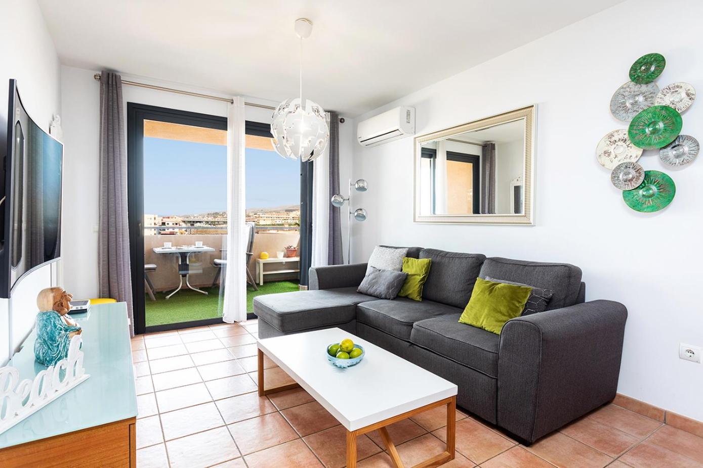 Apartamento con vista al mar