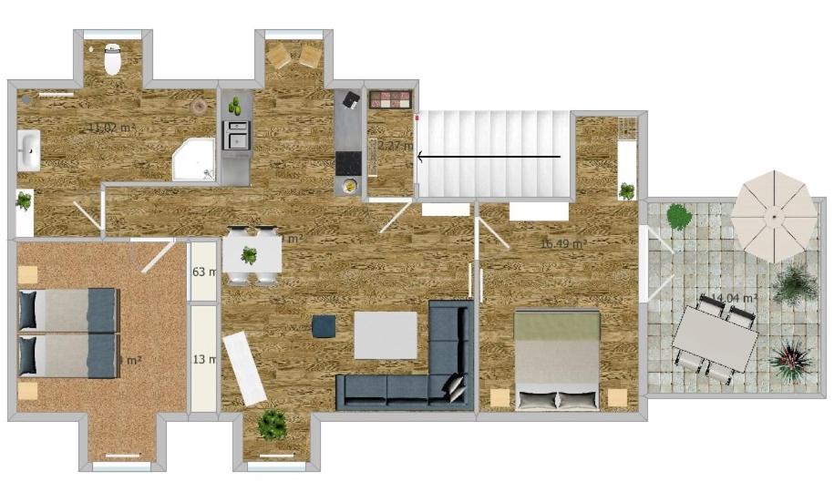 Two-Bedroom Apartment photo 1