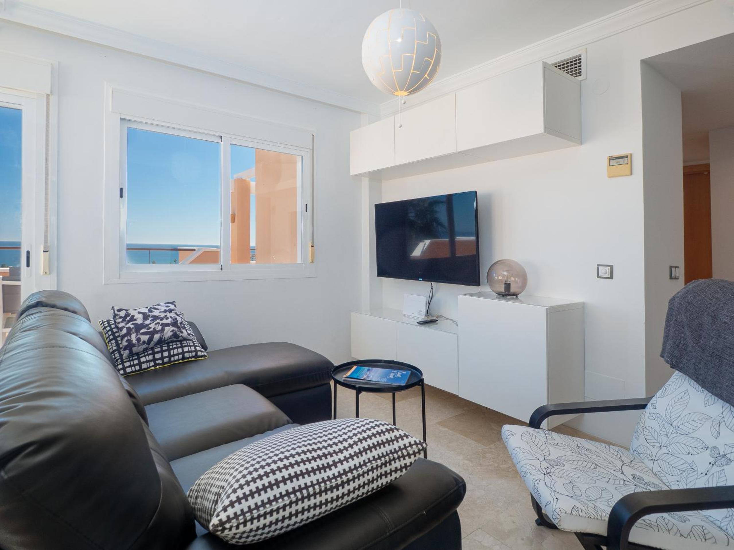 Apartamento con vista al mar