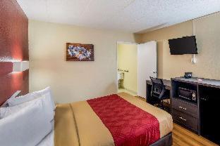 Double Room with Two Double Beds and Roll-in Shower - Mobility Access/Non-Smoking photo 3
