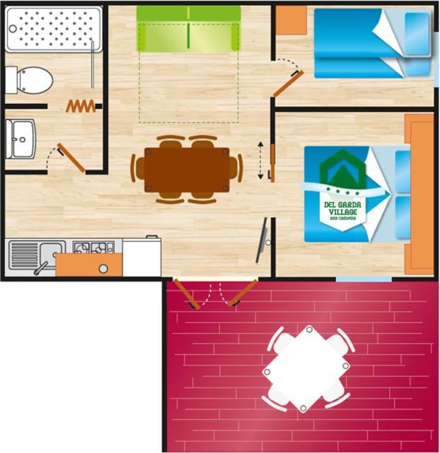 Superior Two-Bedroom Bungalow (4 Adults + 2 Children) photo 1