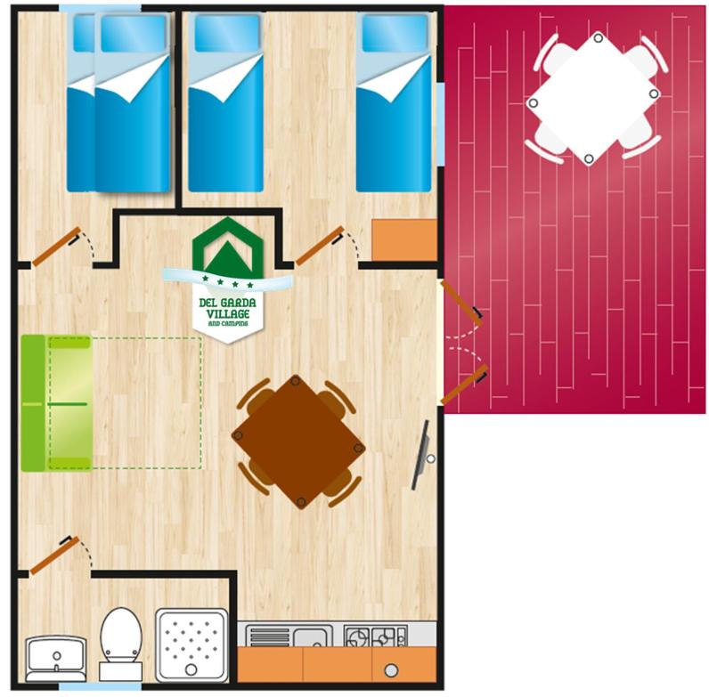 Two-Bedroom Bungalow (4 Adults) photo 1