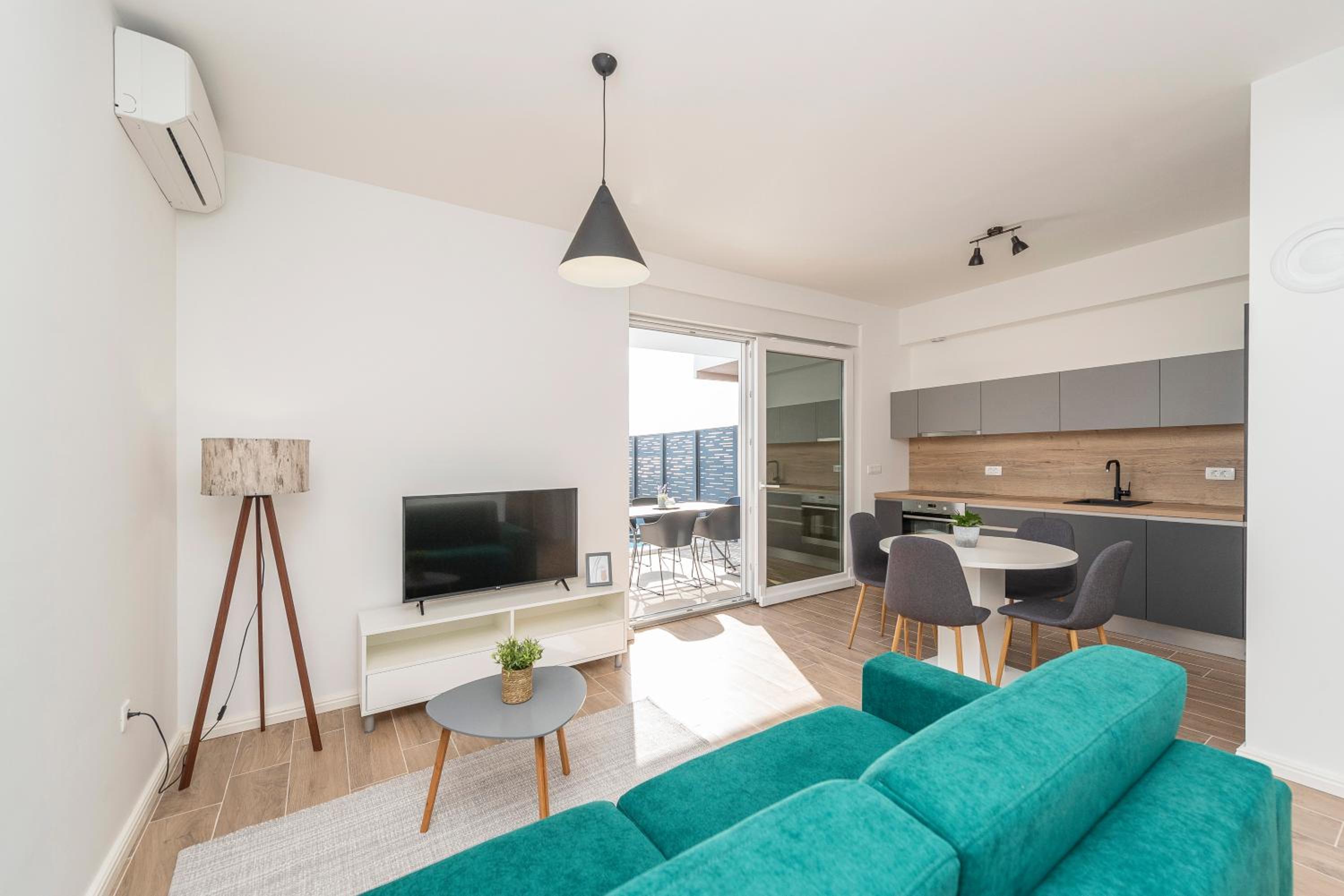 Appartamento con 2 Camere da Letto e con Piscina Privata
