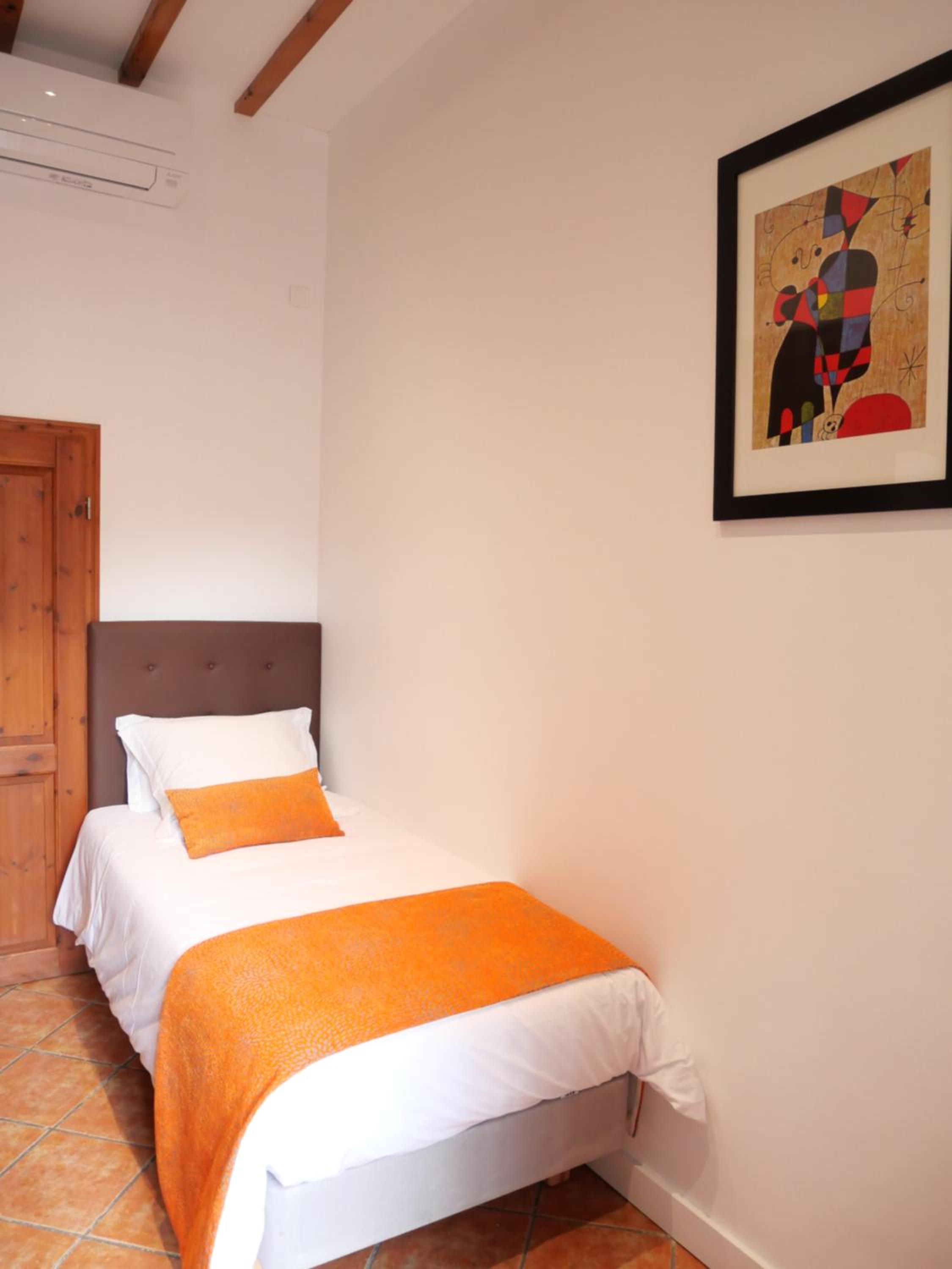 Habitación individual con vista a la montaña