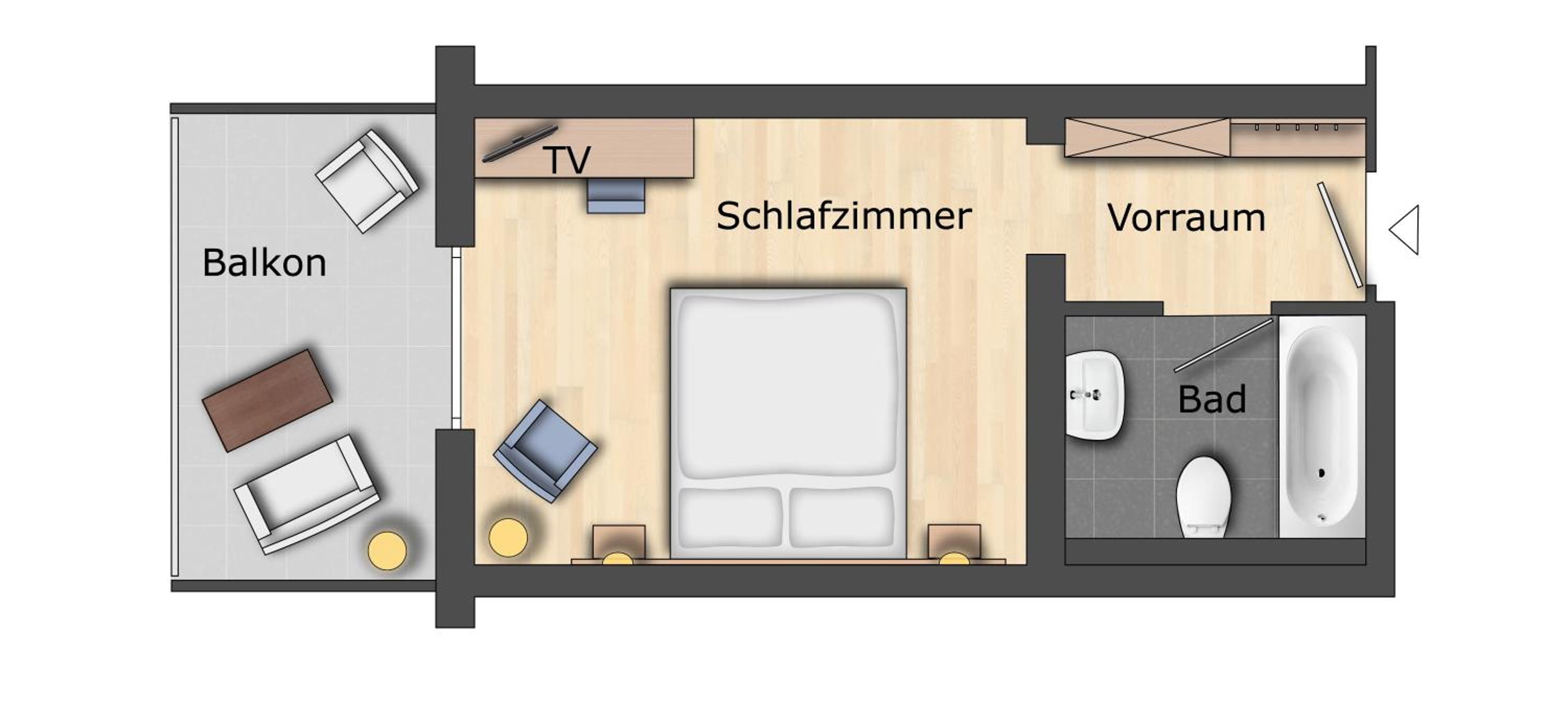 Double Room with Balcony and Lake View photo 2