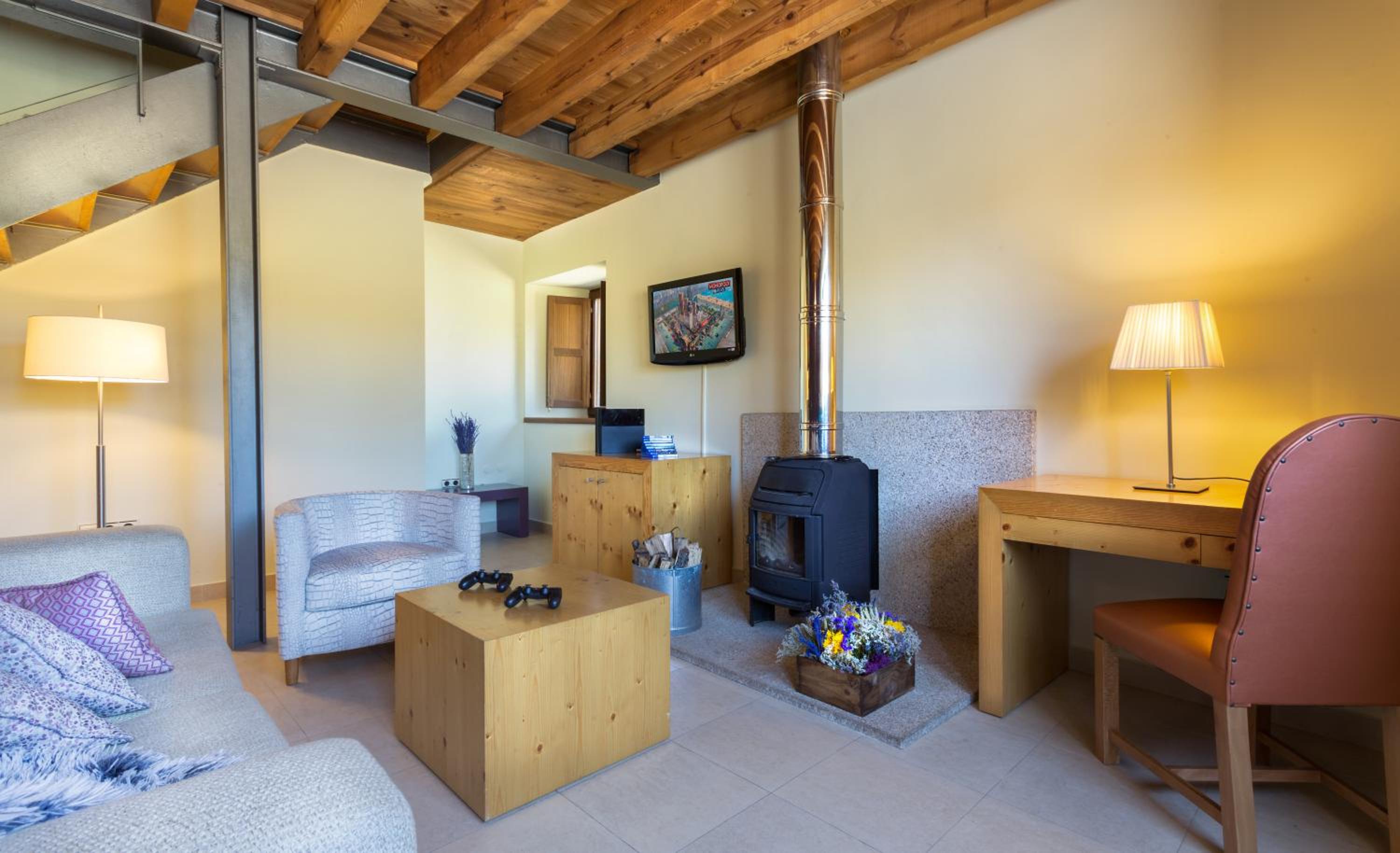 Habitación Dúplex con chimenea