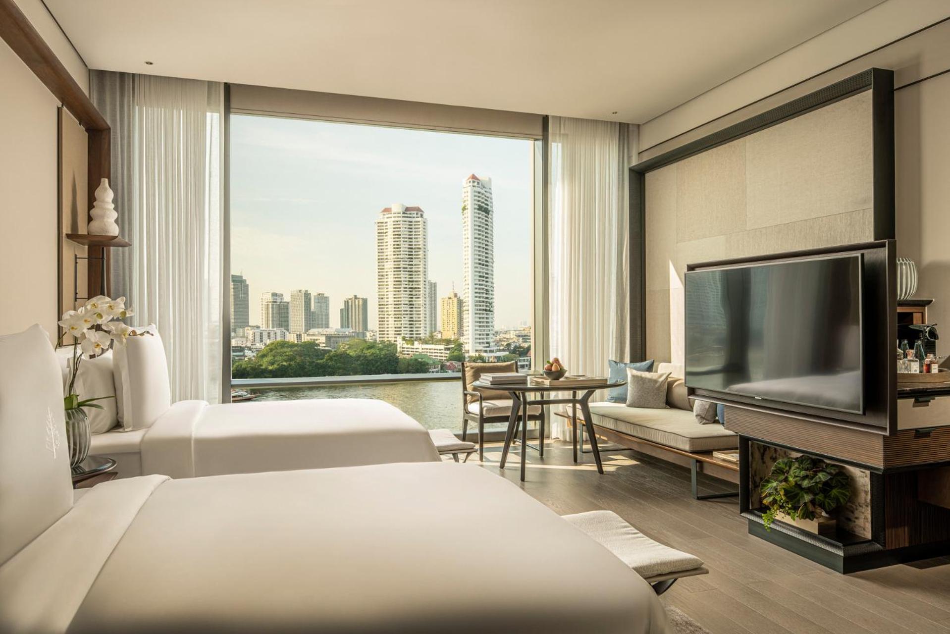 Premier River View Room 2 Twin beds