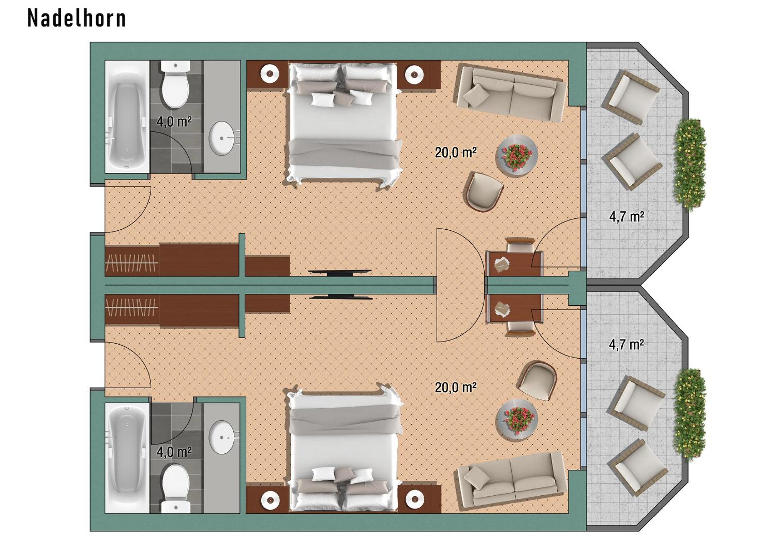Standard Apartment with partial Matterhorn View - Photo 6