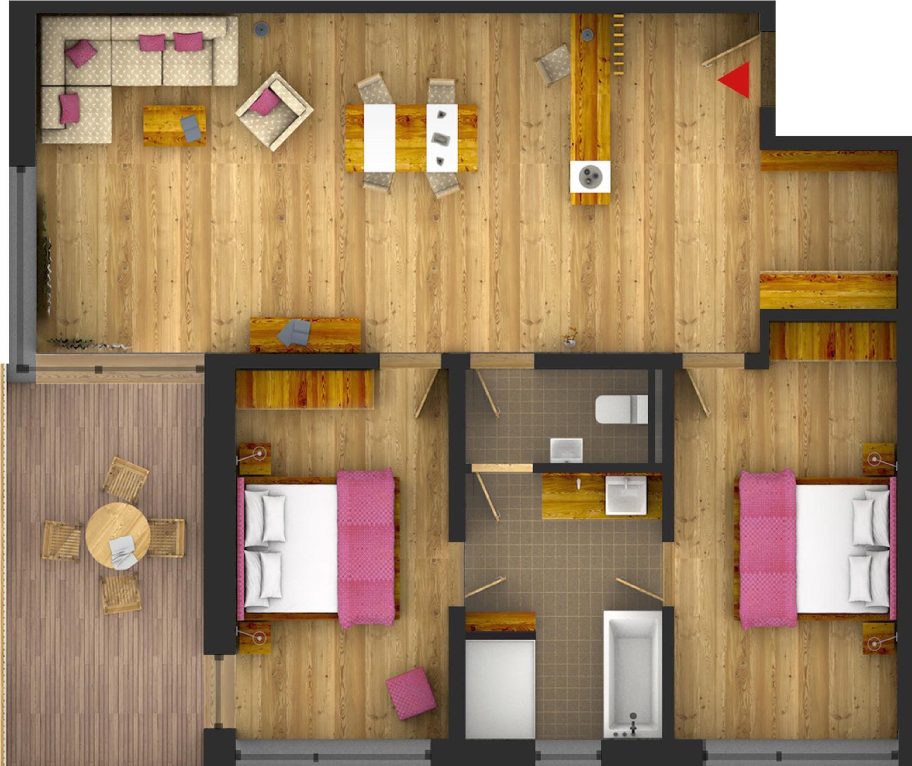 Two-Bedroom Suite photo 2
