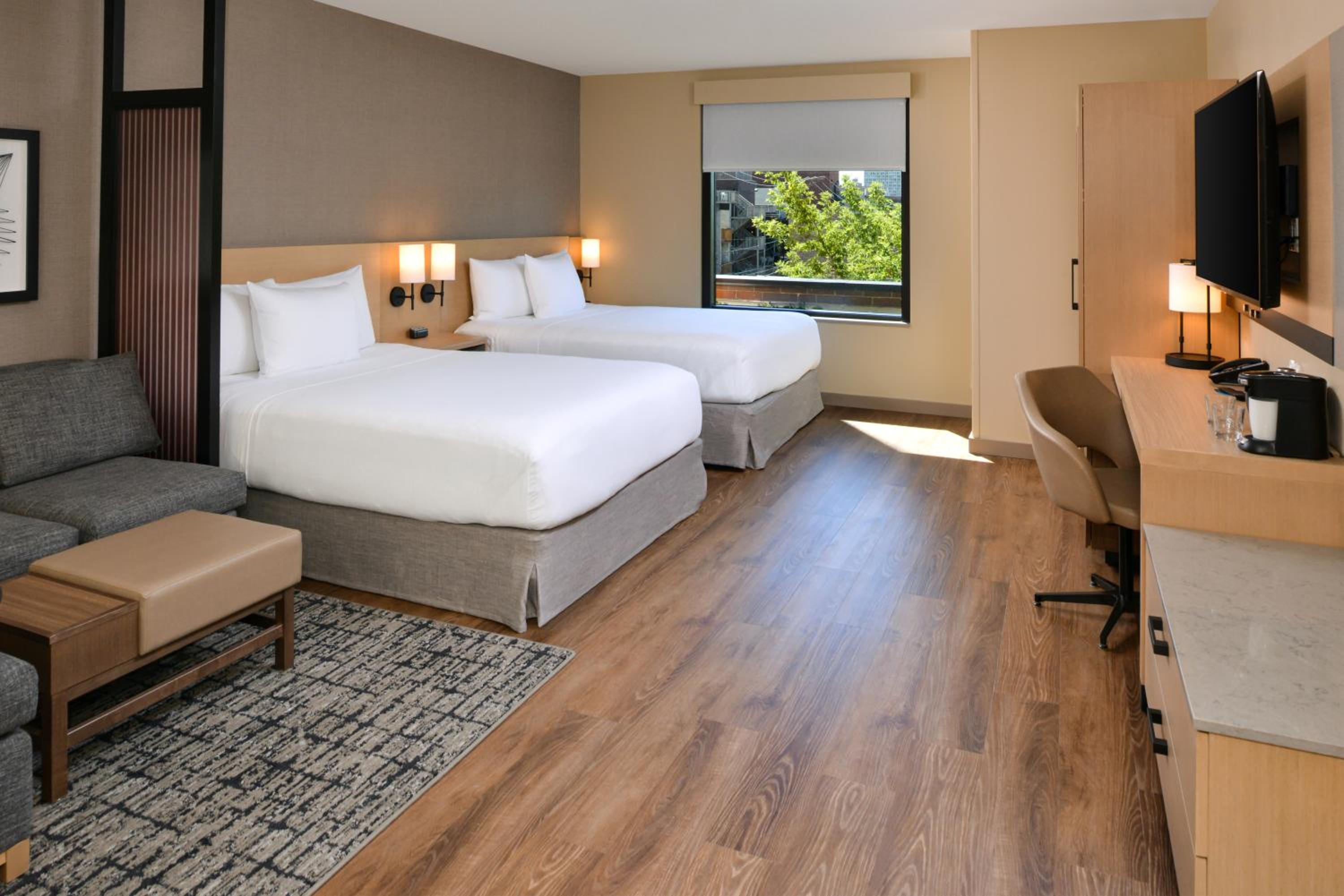 Queen Room with Two Queen Beds and Roll-In Shower - Disability Access photo 1