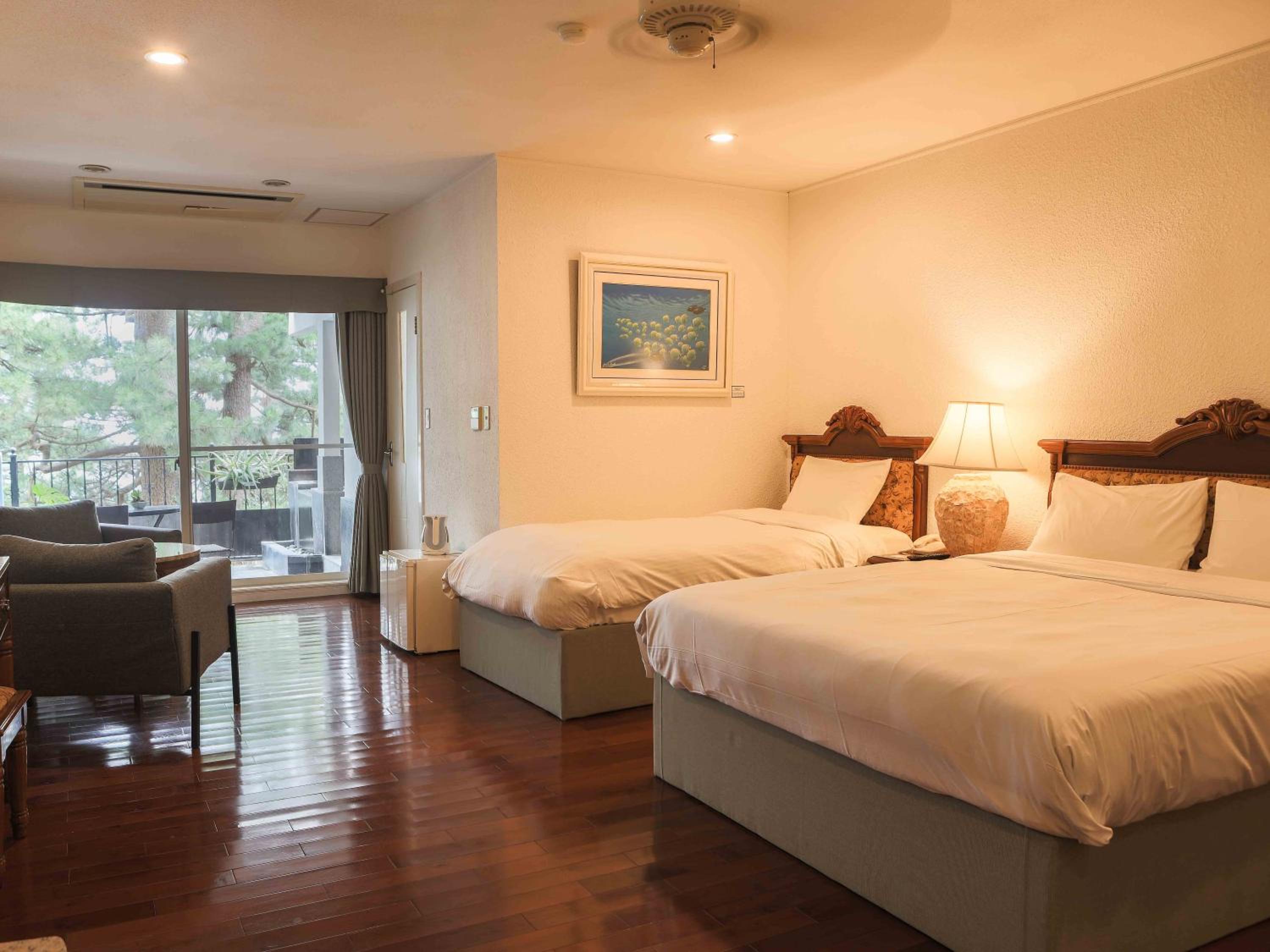 Superior Triple Room with Ocean View and Open-Air Bath - Photo 1