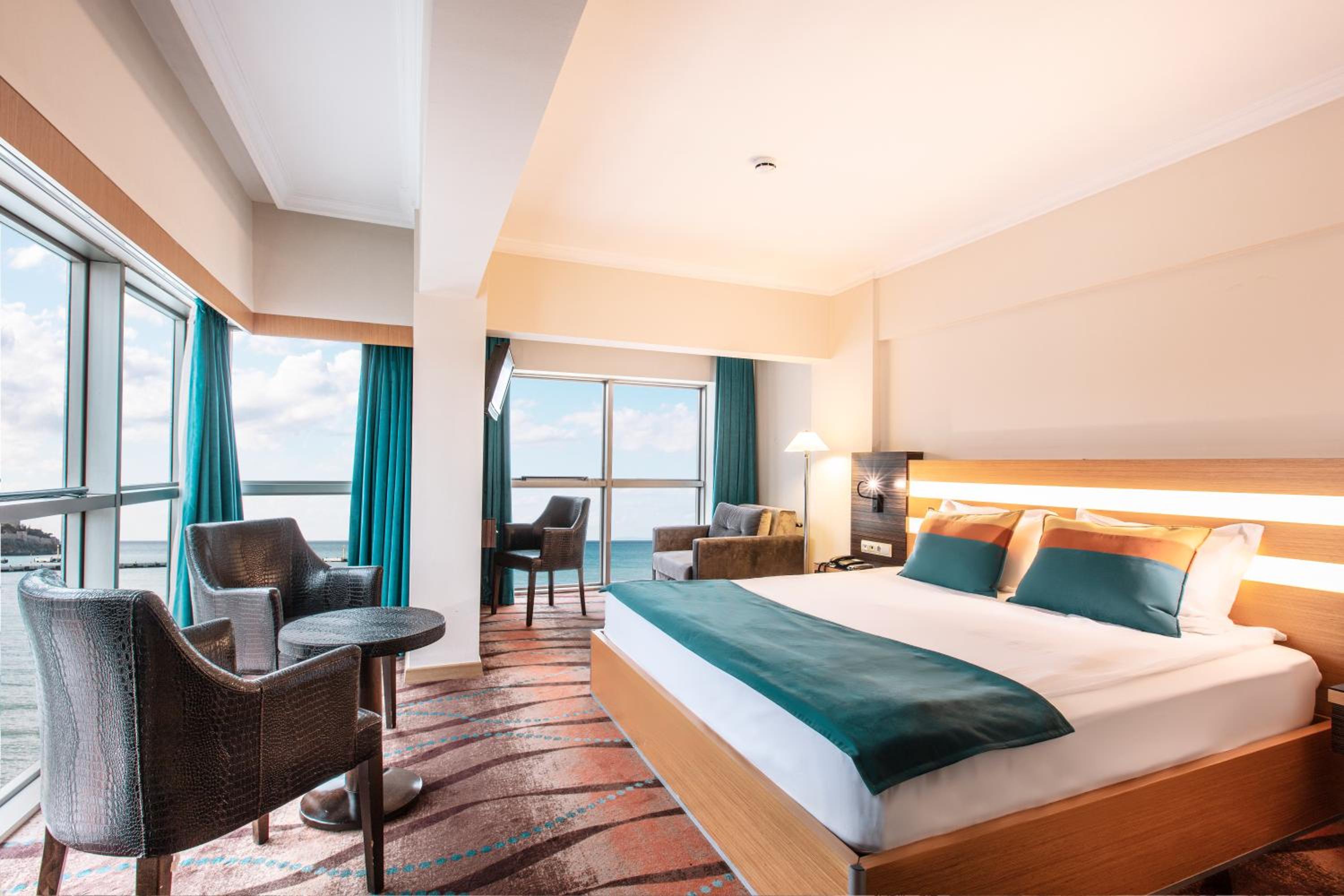 Deluxe Doppelzimmer mit Meerblick