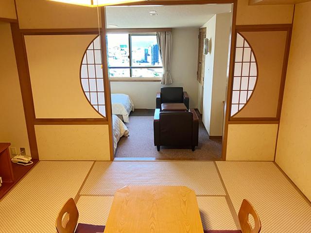 Room with Tatami Area-High Floor-Sea View - Non-Smoking