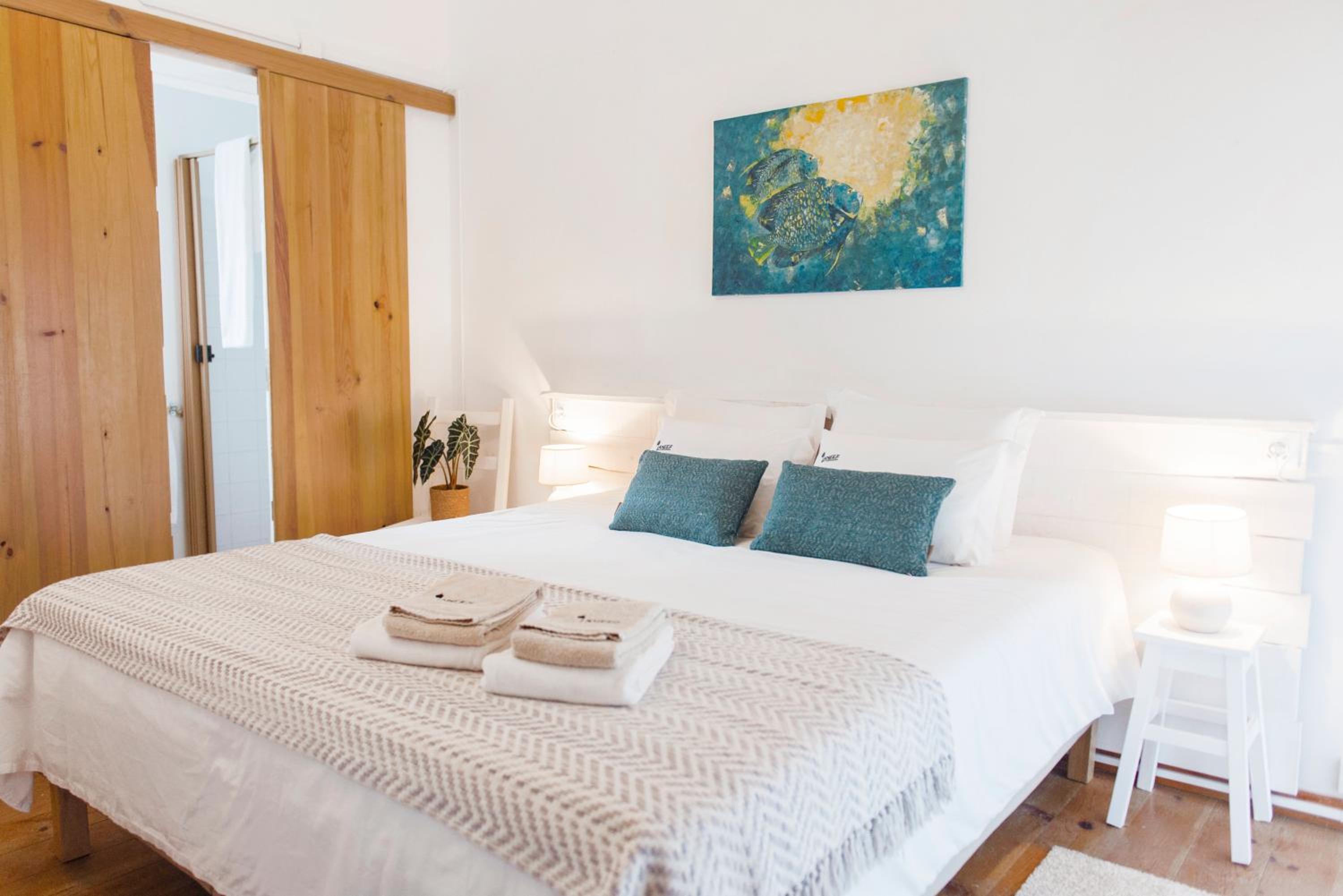 Chambre Double ou Lits Jumeaux avec Salle de Bains Privative
