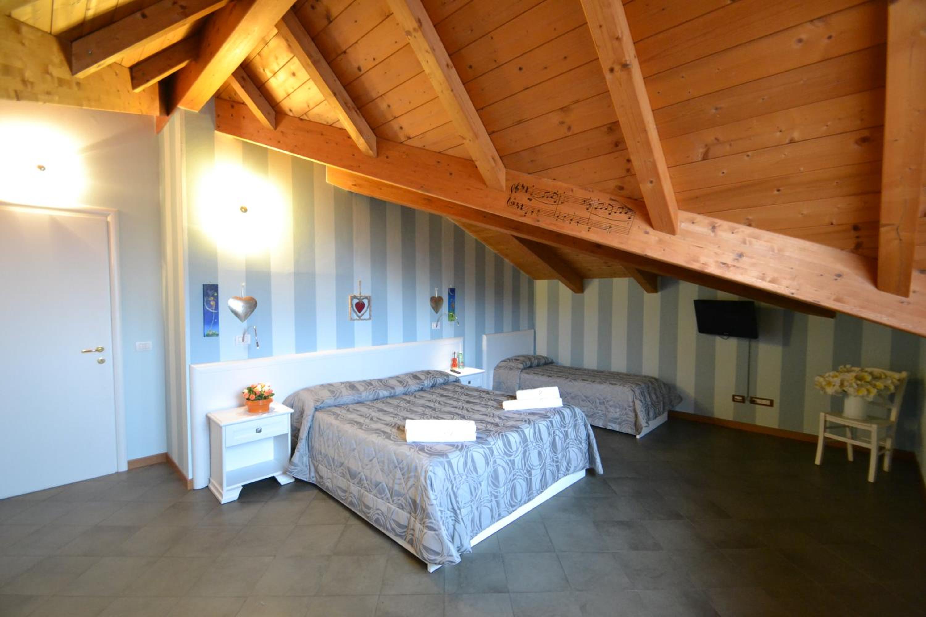 Family Room with Shared Bathroom