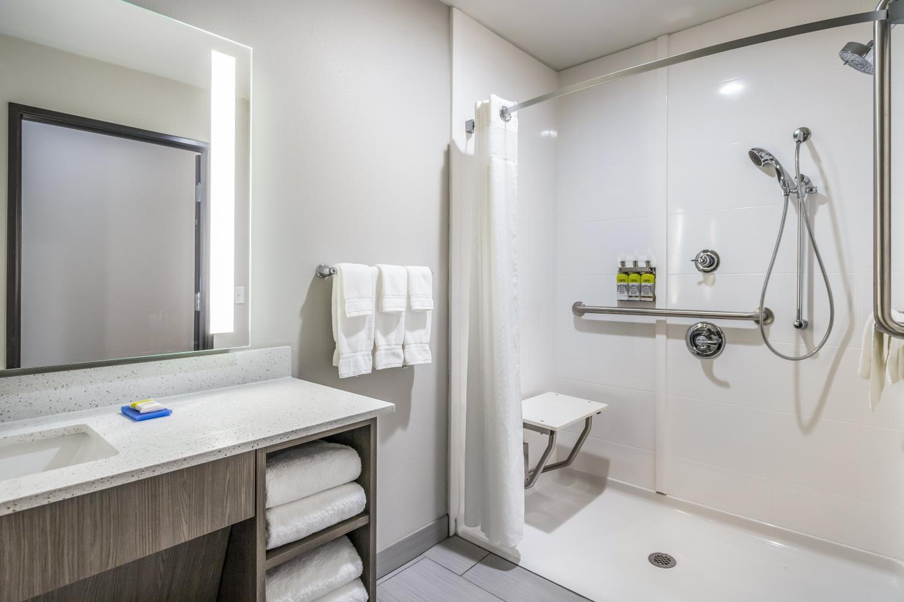 King Room with Hearing Accessible Roll In Shower - Non-Smoking