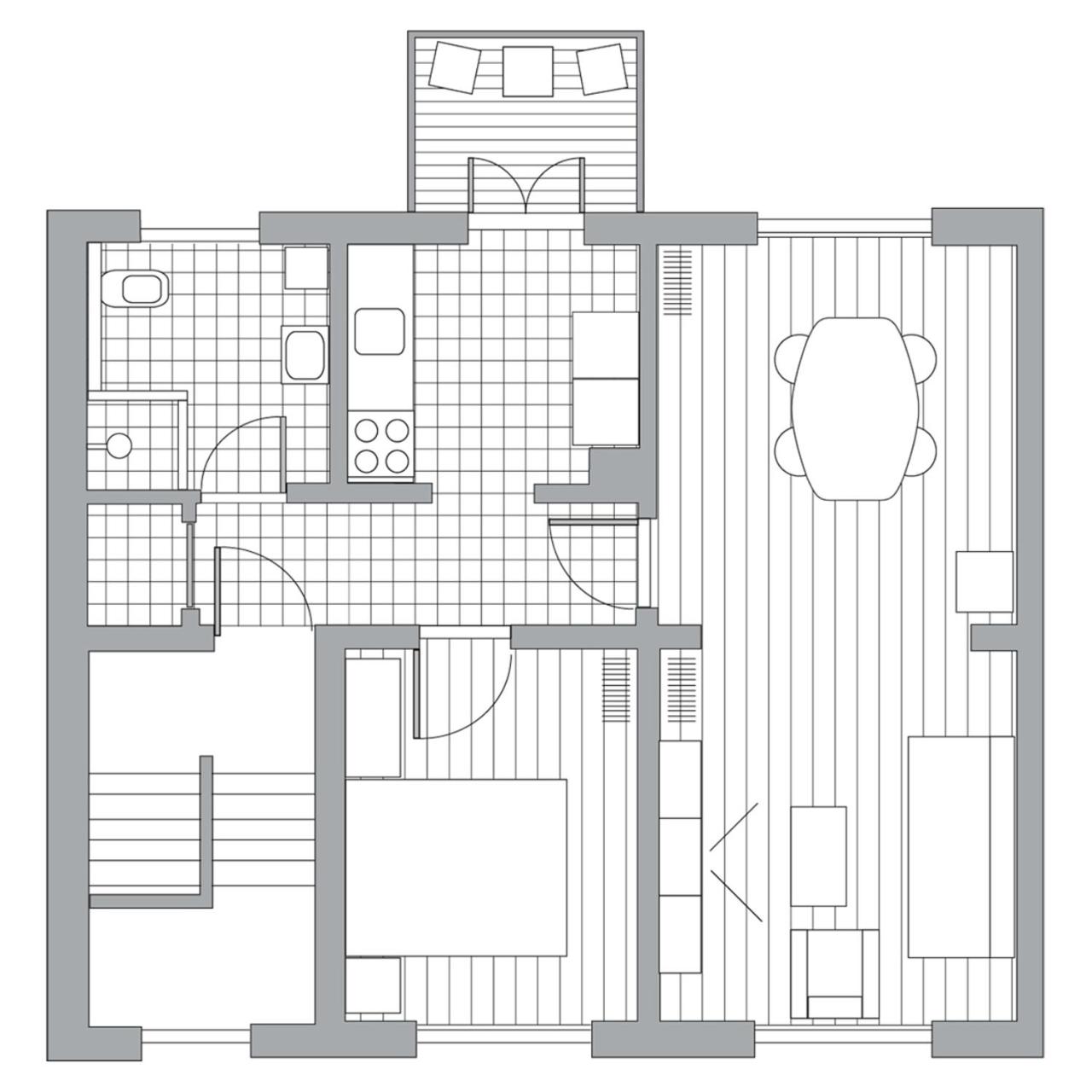 Large One-Bedroom Apartment (3 Adults) photo 3